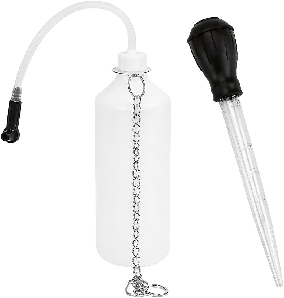 Lightweight 1L Brake Bleeder Bottle – Durable Design for Easy Car Maintenance