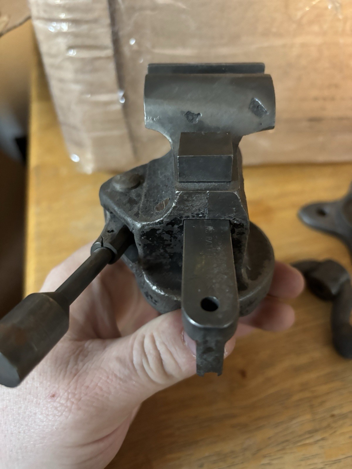 Stephens Patent Vises 2″ Jaw swivel base Vintage Bench jewelers gunsmiths Vise