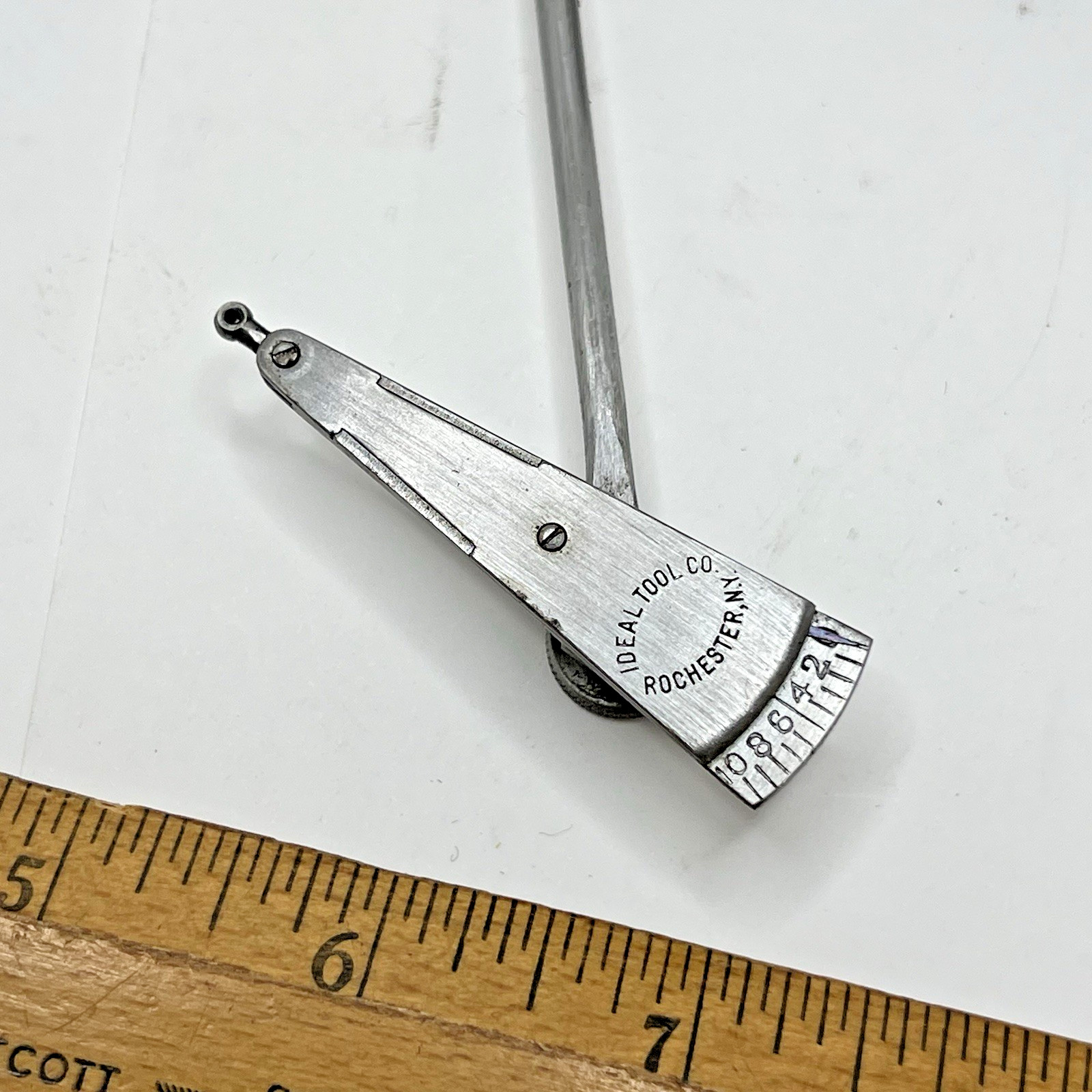 Vtg. Ideal Tool Co Single Ideal Test Indicator Machinist Tool Rochester NY USA