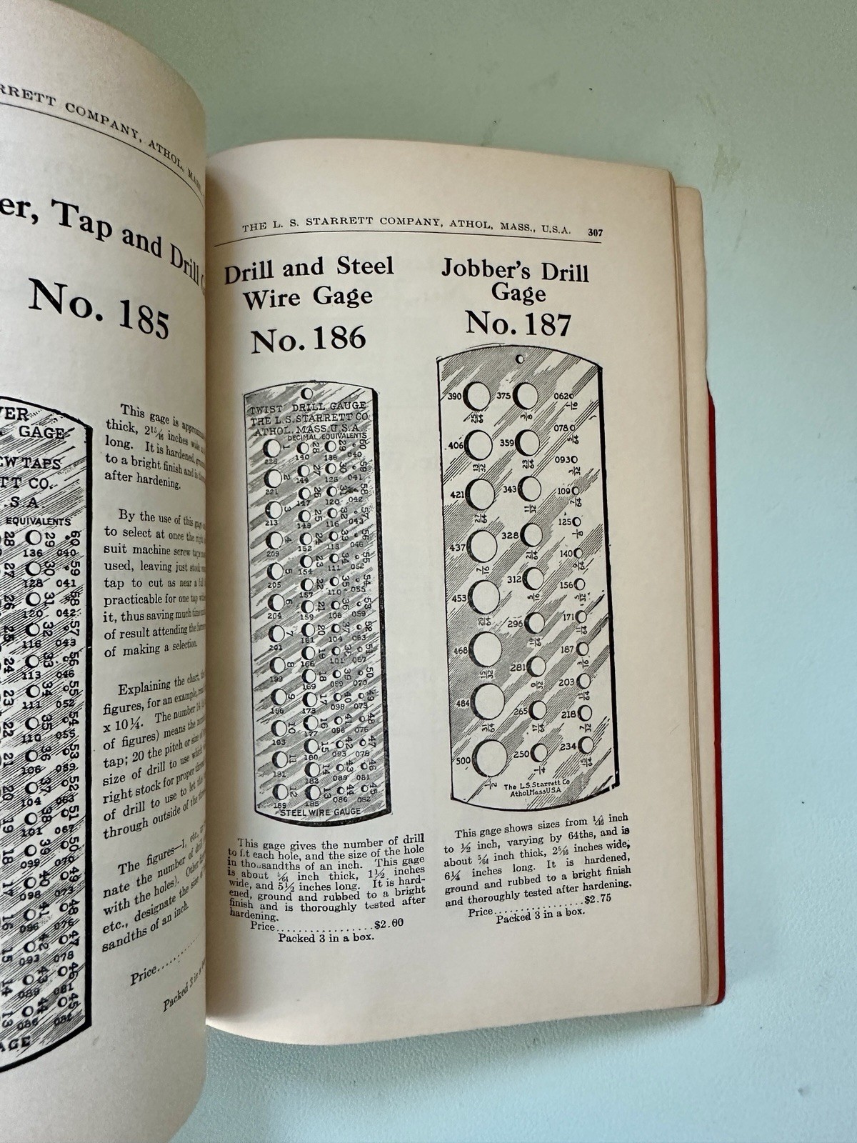 Early 1920s Starrett Tools Trade Catalog #22, Vintage Tools, Ephemera, Rare