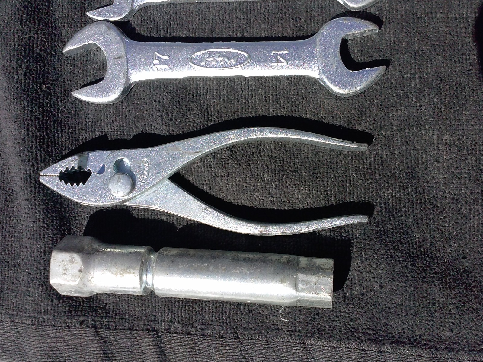 Honda CB1100R Vintage tool kit and pouch. 1981-1983 CB1100R RB RC RD