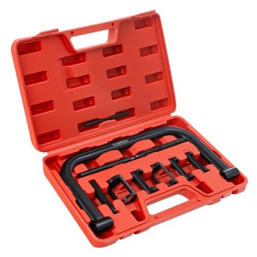 Valve Spring Compressor 10pcs Valve Spring Removal Tool for Motorcycle, ATV,