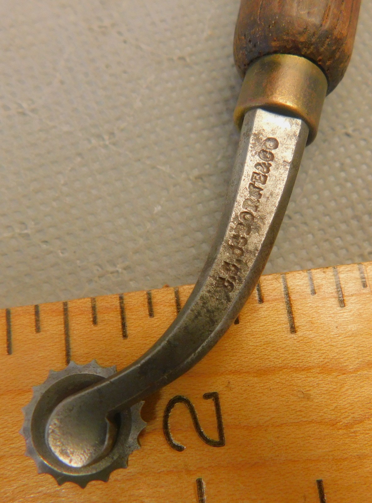 Osborne No. 11 Overstitch Pricking Wheel Antique Saddle / Harness Leather Tool