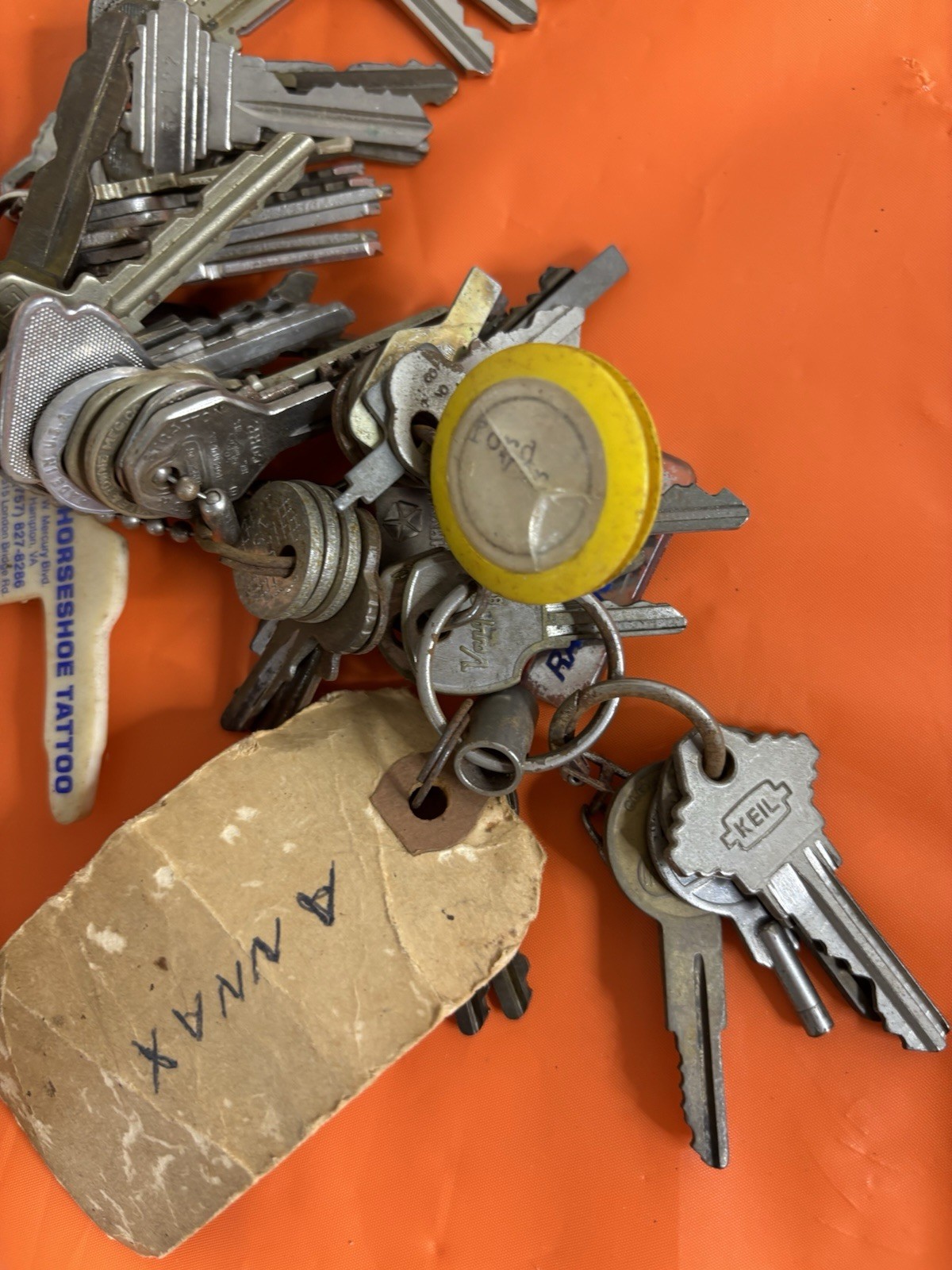 Bulk Key Lot Old Keys Vintage Cut Auto Padlock Mixed Crafts Upcycle Art 3 Pounds