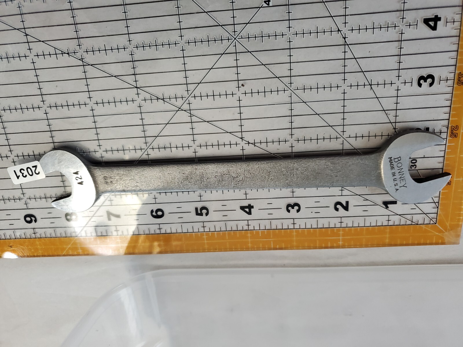 Vintage Bonney 11/16″ X 5/8″ Tappet Wrench CV Era 424 USA MINT