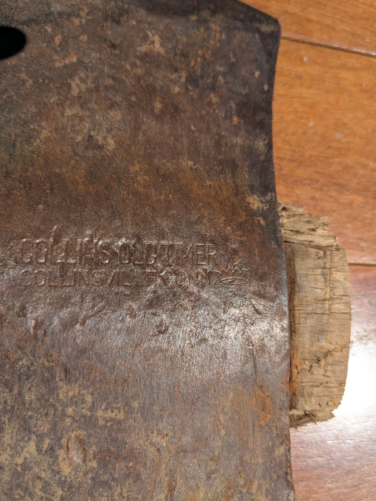 Antique COLLINS Old Timer Double Bit 3-1/2 LB Axe Collinsville CT USA