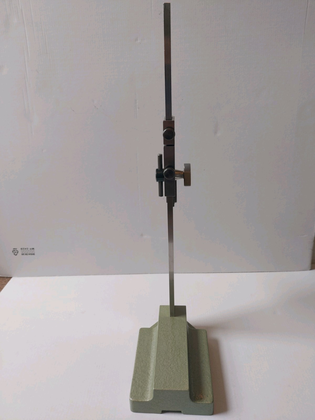 Vernier Height Gauge Refurbished Alpha (Italy) On Stand (Scale 0″-14″) No Damage