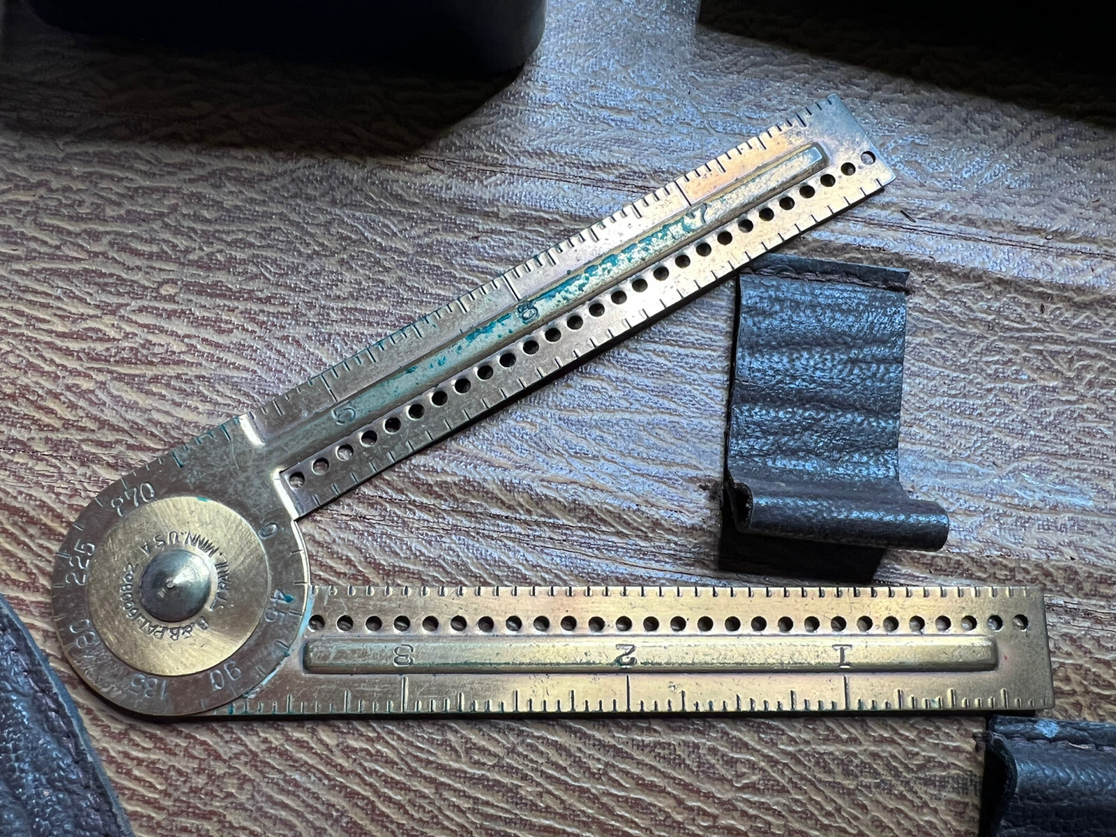 c. Early 1900s Charles. E. Grubb’s Engineer Measuring Tool Kit and ARBA Medal