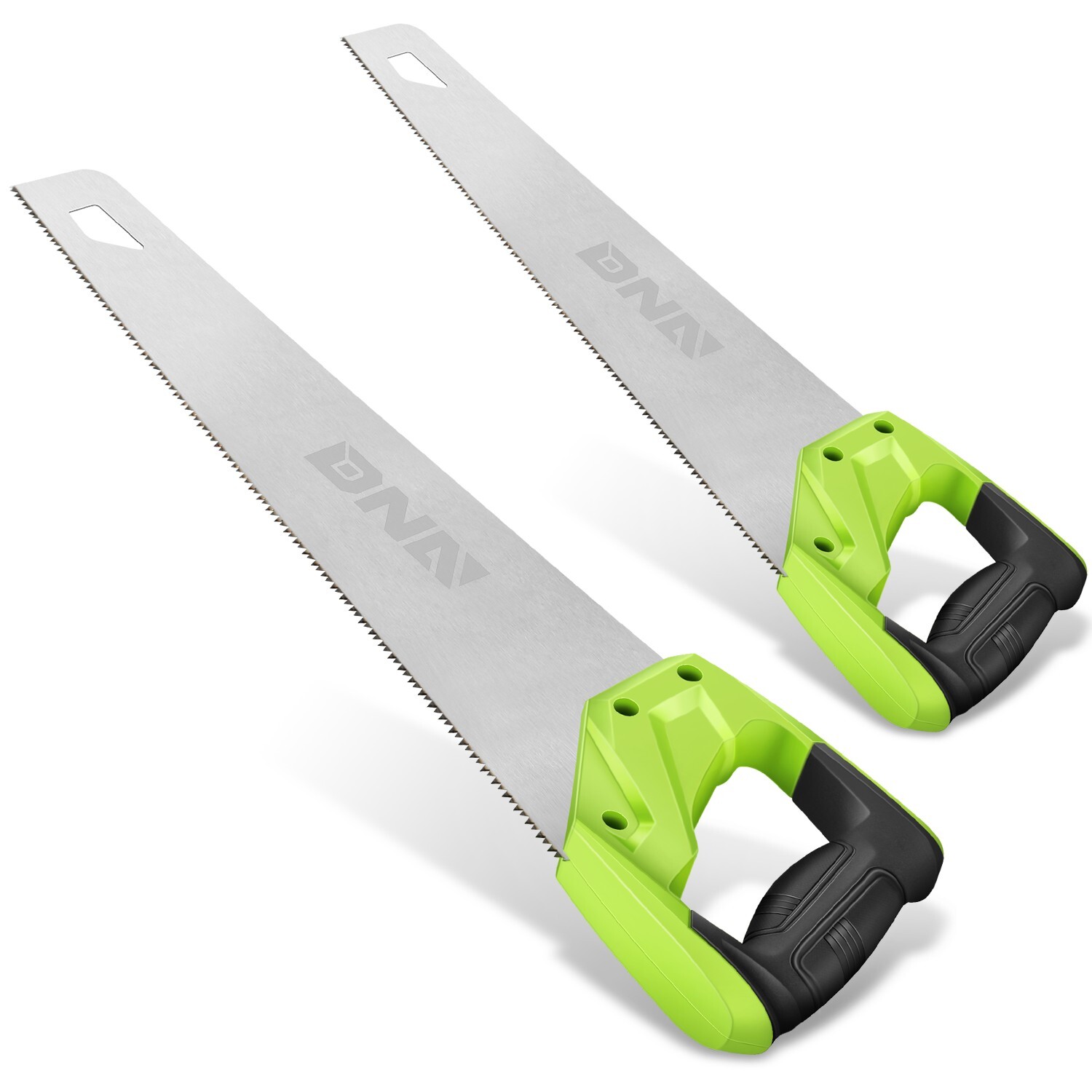 ABS&TPR Handles Carbon Steel Blades Pruning 65Mn Spring Steels 17″ Hand Saw 2PC