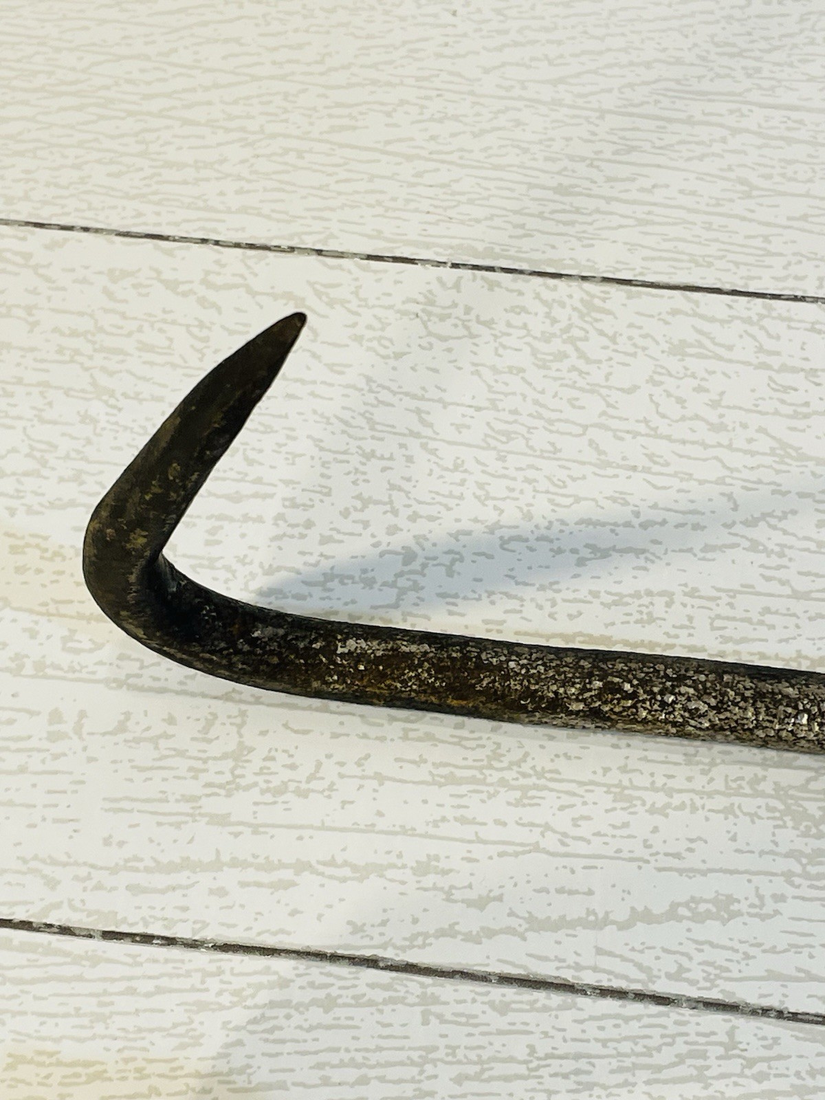 Vintage Hay Bale Hooks Hand Forged Iron One With Metal Handle Farm Decor 19”