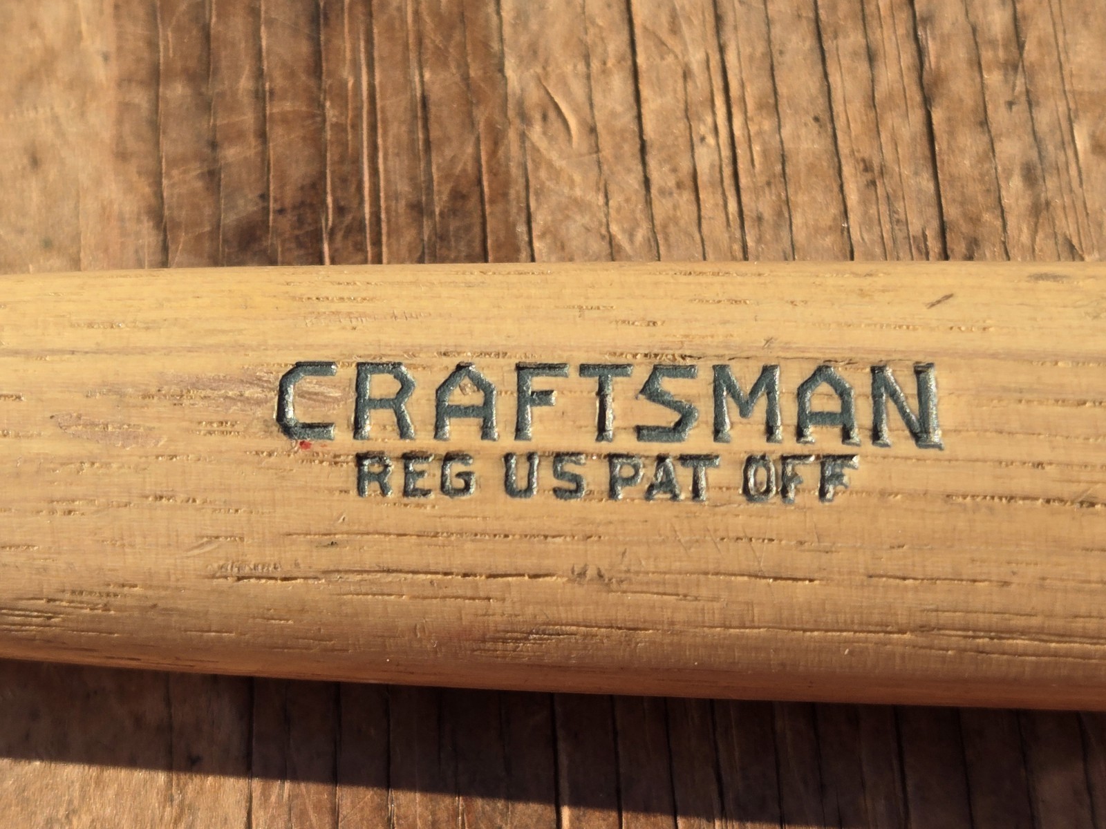 Vntg Craftsman Professional Mechanic 3846 Size 5/0 4 oz. Ball Peen Pein Hammer