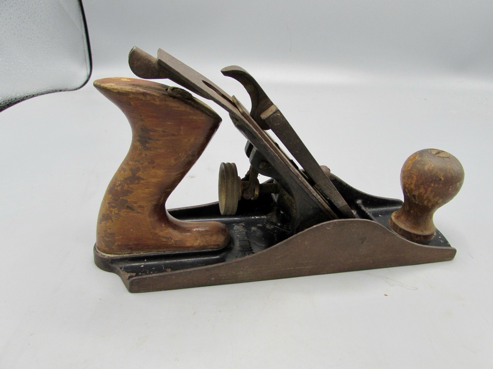 Vintage Dunlap 9.5 Inch Smooth Bottom Wood Plane Woodworking – Made in USA
