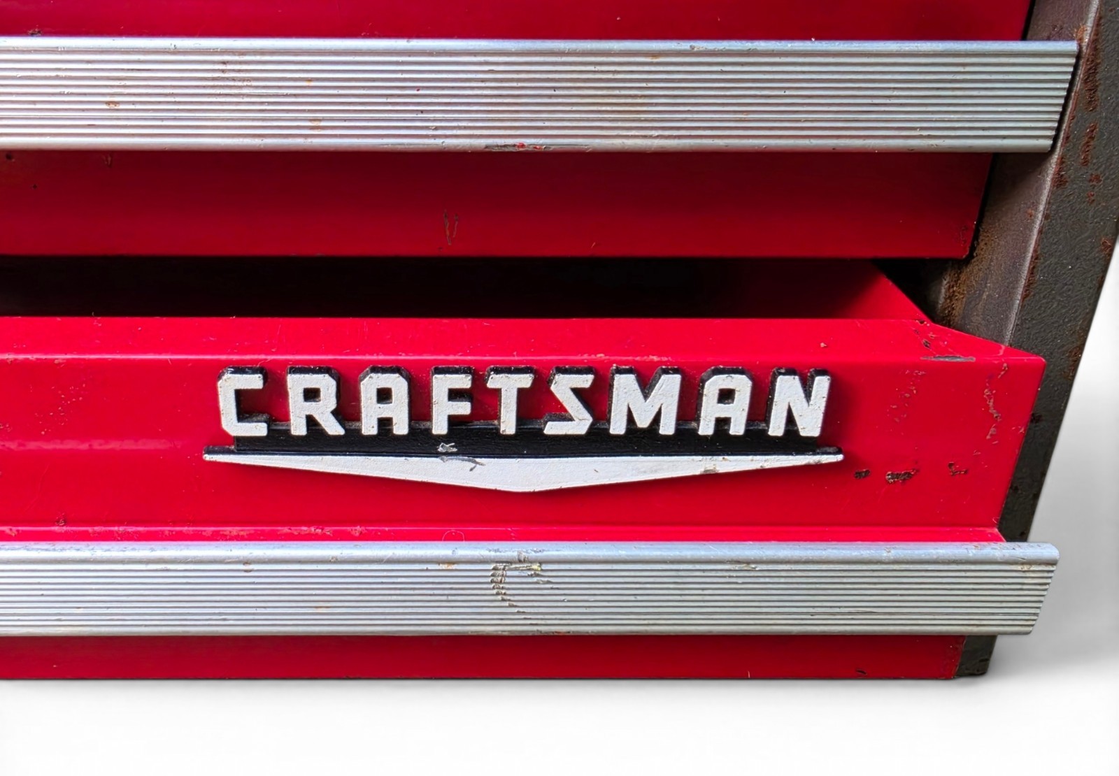 Vintage 1964 Craftsman 65336 2-Drawer Mechanic’s Tool Chest Box w/ Keys