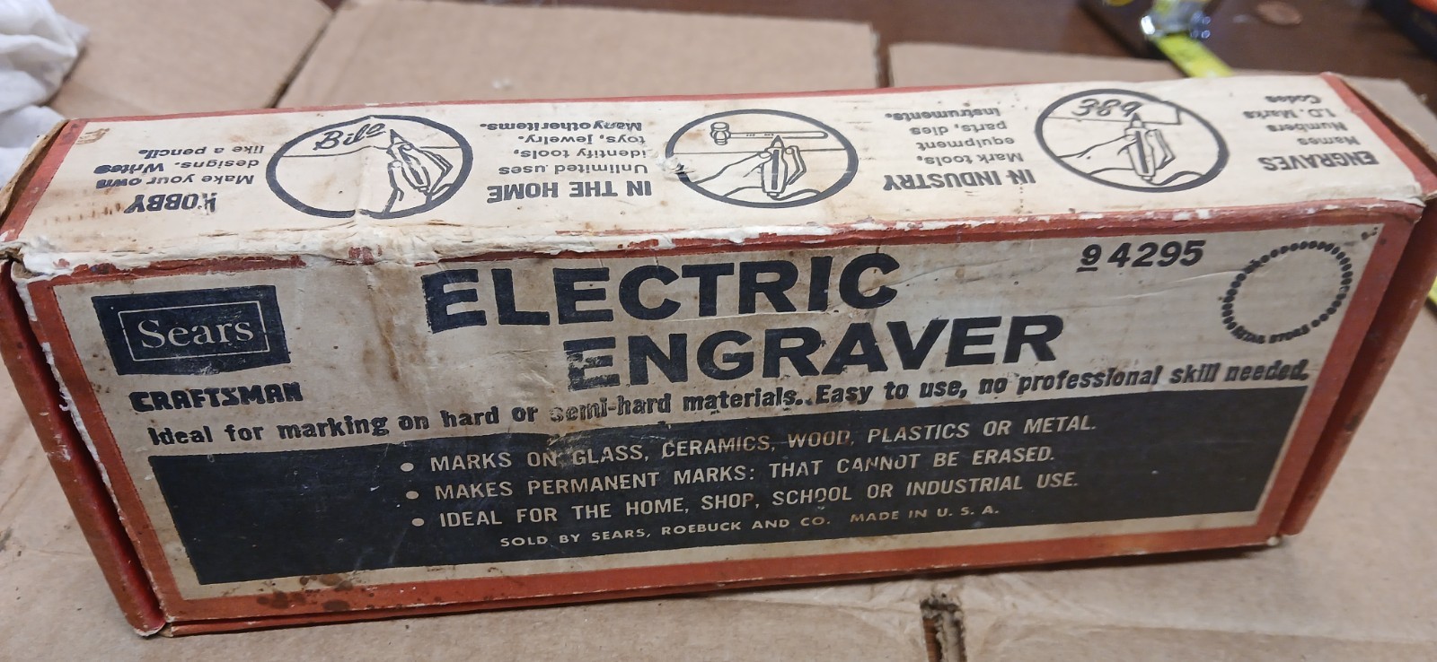 Vintage CRAFTSMAN Electric Engraver SEARS