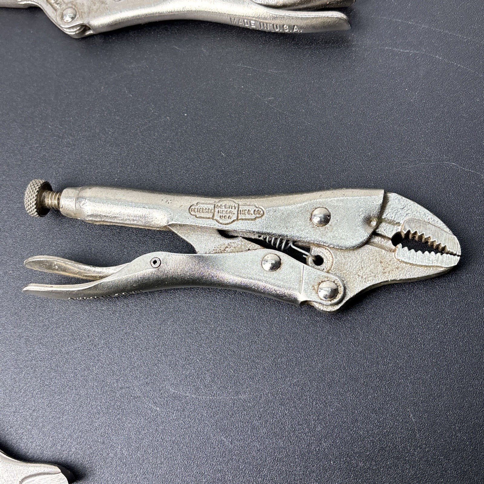 Lot of 3 Locking Pliers Vise Grip & Mac