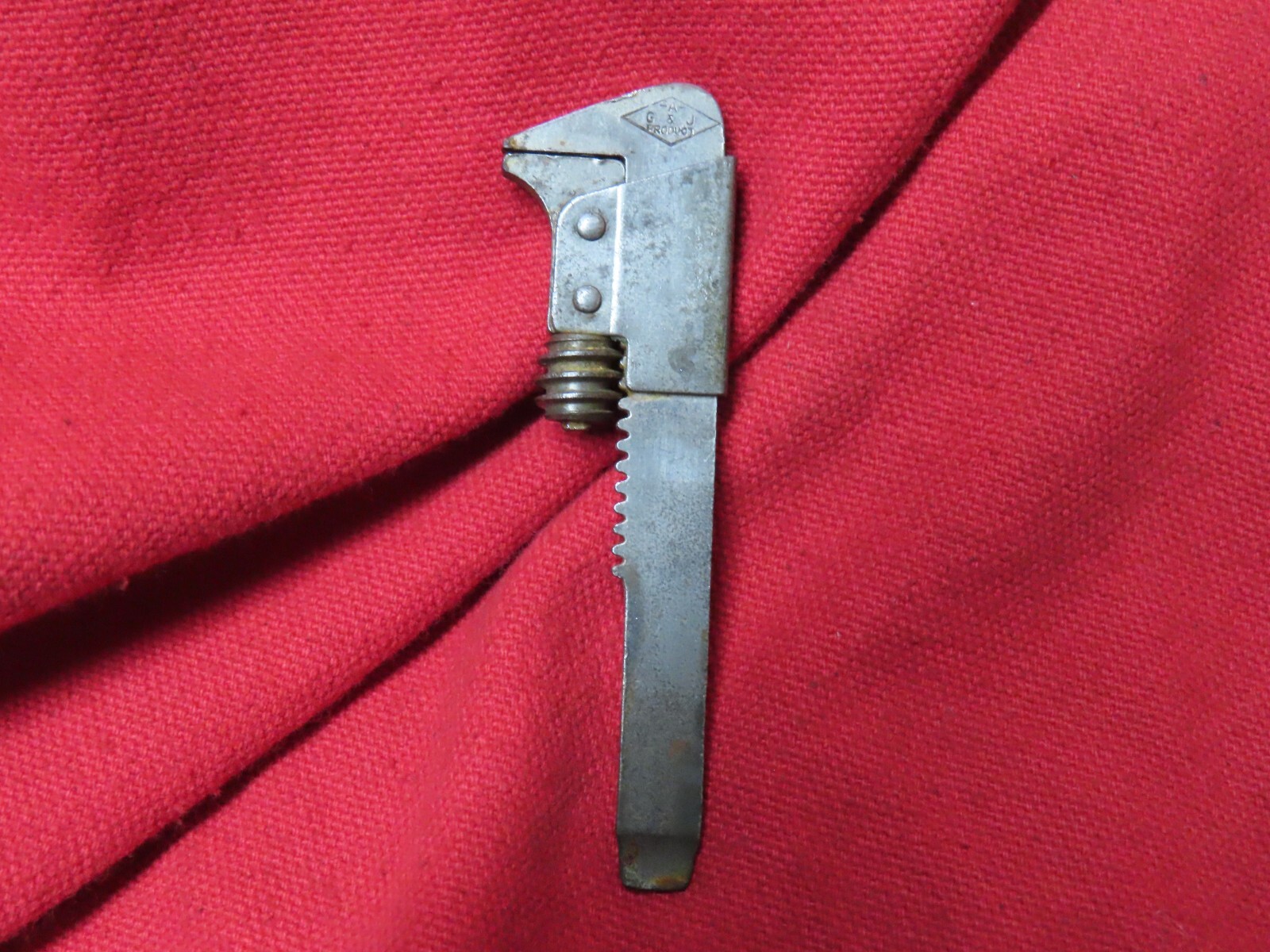 Vtg Baby 3″ Monkey Wrench,A.G&J Product,Germany~GD+🤠🤠MW5.31.25RL