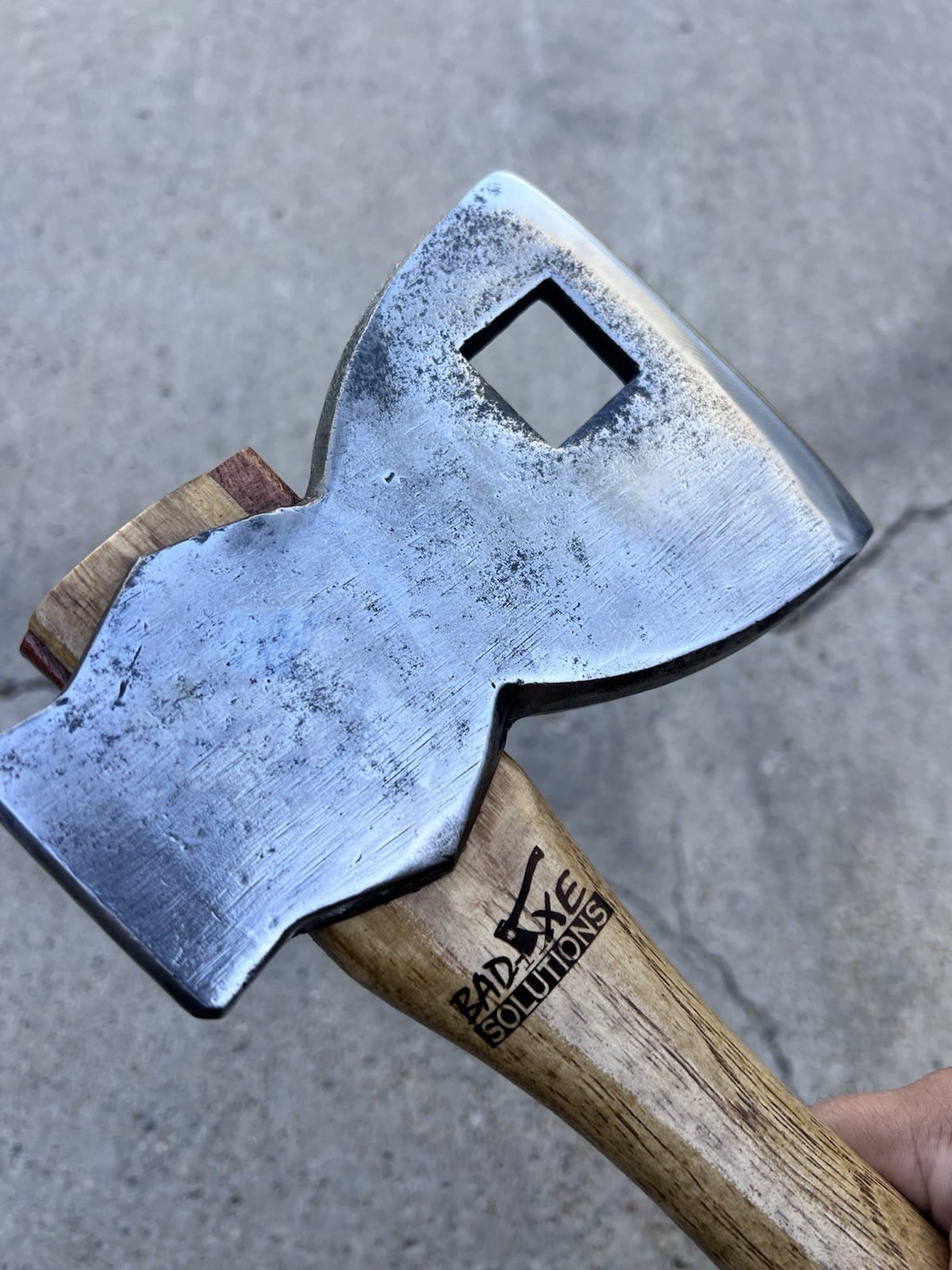 Bad-Axe Bell System B Linemen 3.9lb Axe, 15.5in Custom Handle, Mesquite Wedged