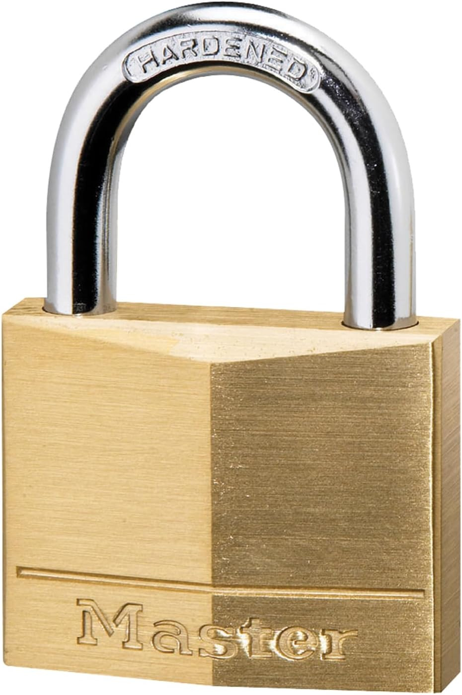140D Solid Brass Padlock with Key, 1 Pack