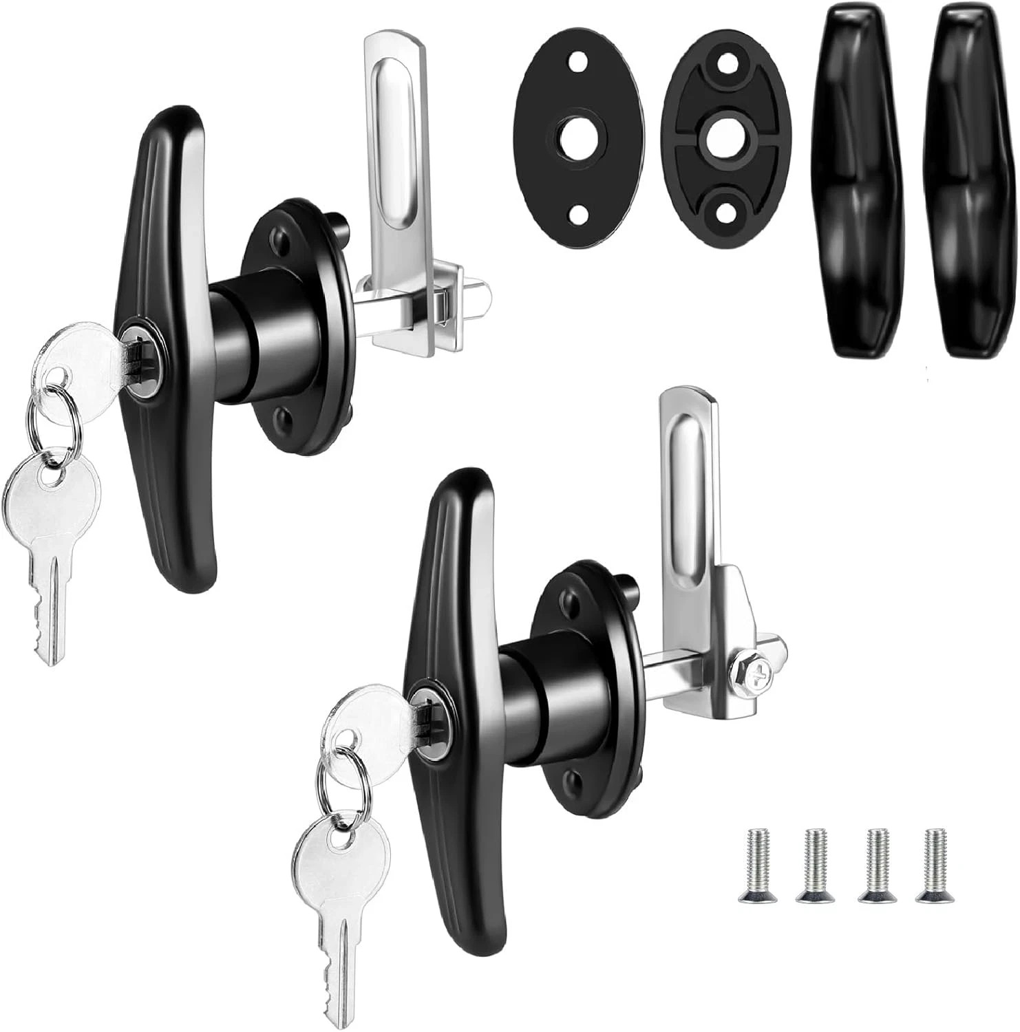 Truck Cap Latch T Handle Lock for Leer Are Matching Set Universal Truck Topper C