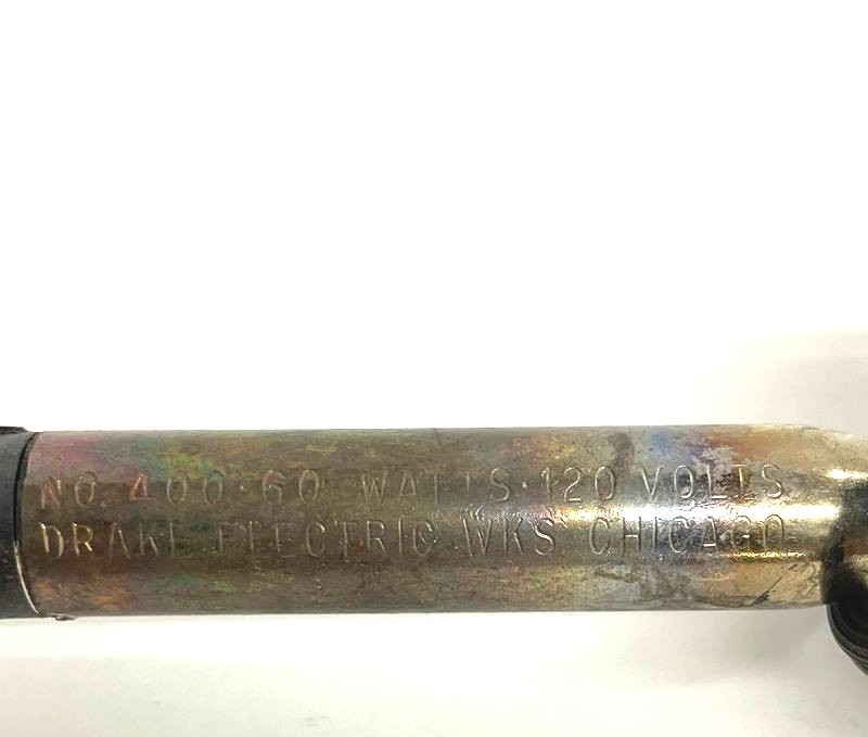Drake Electric Works 400 Vintage Electric Soldering Iron 60 Watts Chicago USA