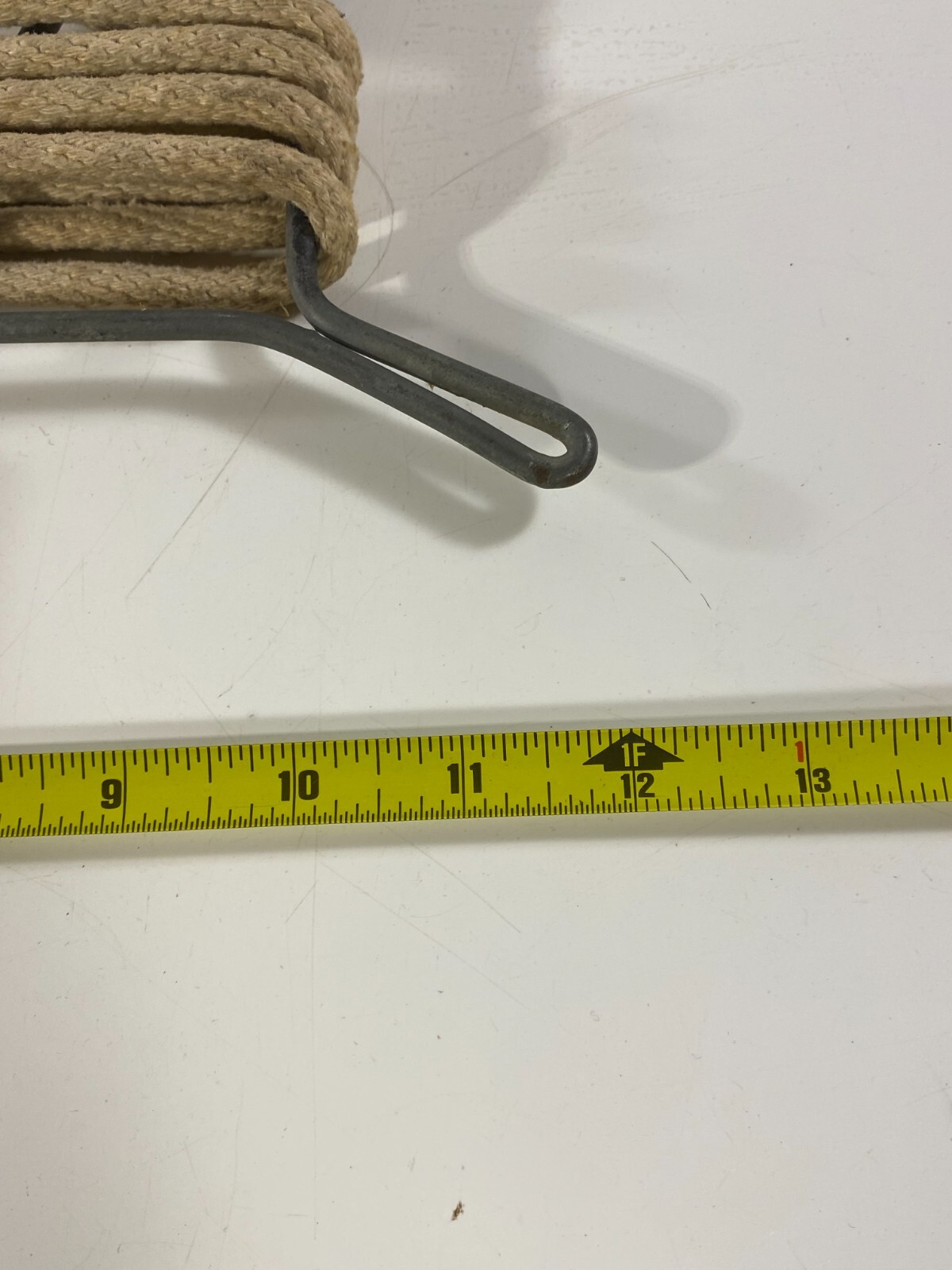 Vintage metal rope winder Clothesline Wash line Yarn 6 x 12″