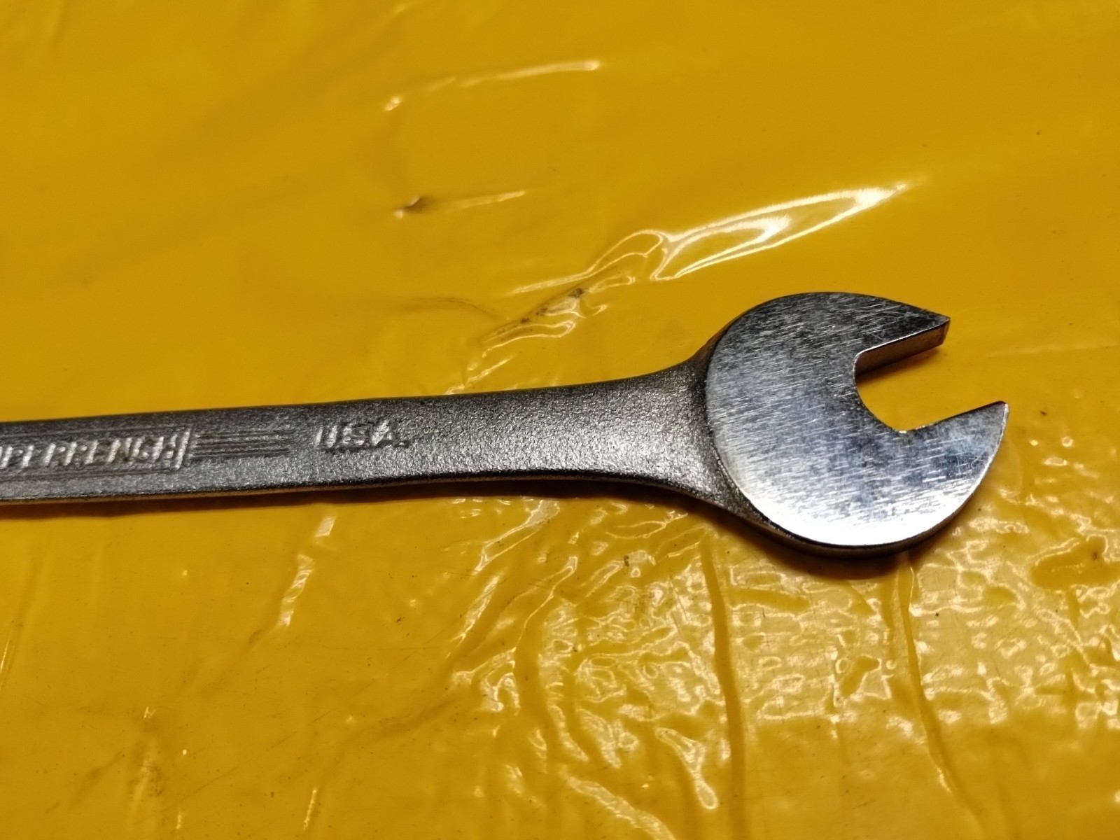 Vintage Williams Superrench 3/8 x 7/16 Double Open End Brake/Tappet Wrench 1090A