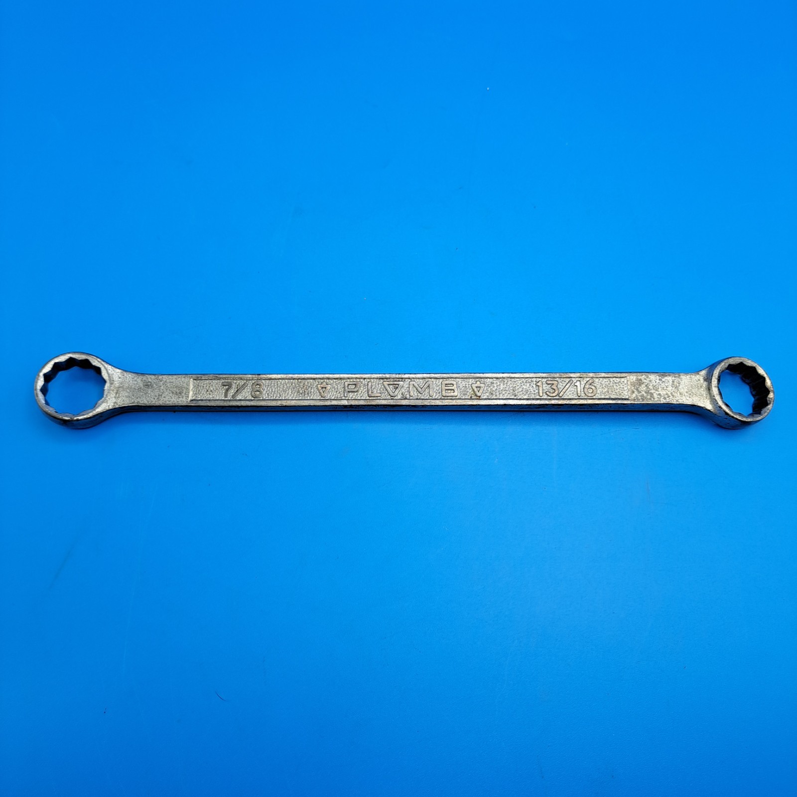 Vintage Plomb Tool 13/16 x 7/8″ Box End Wrench, No. 1140, Pebble, Made in USA