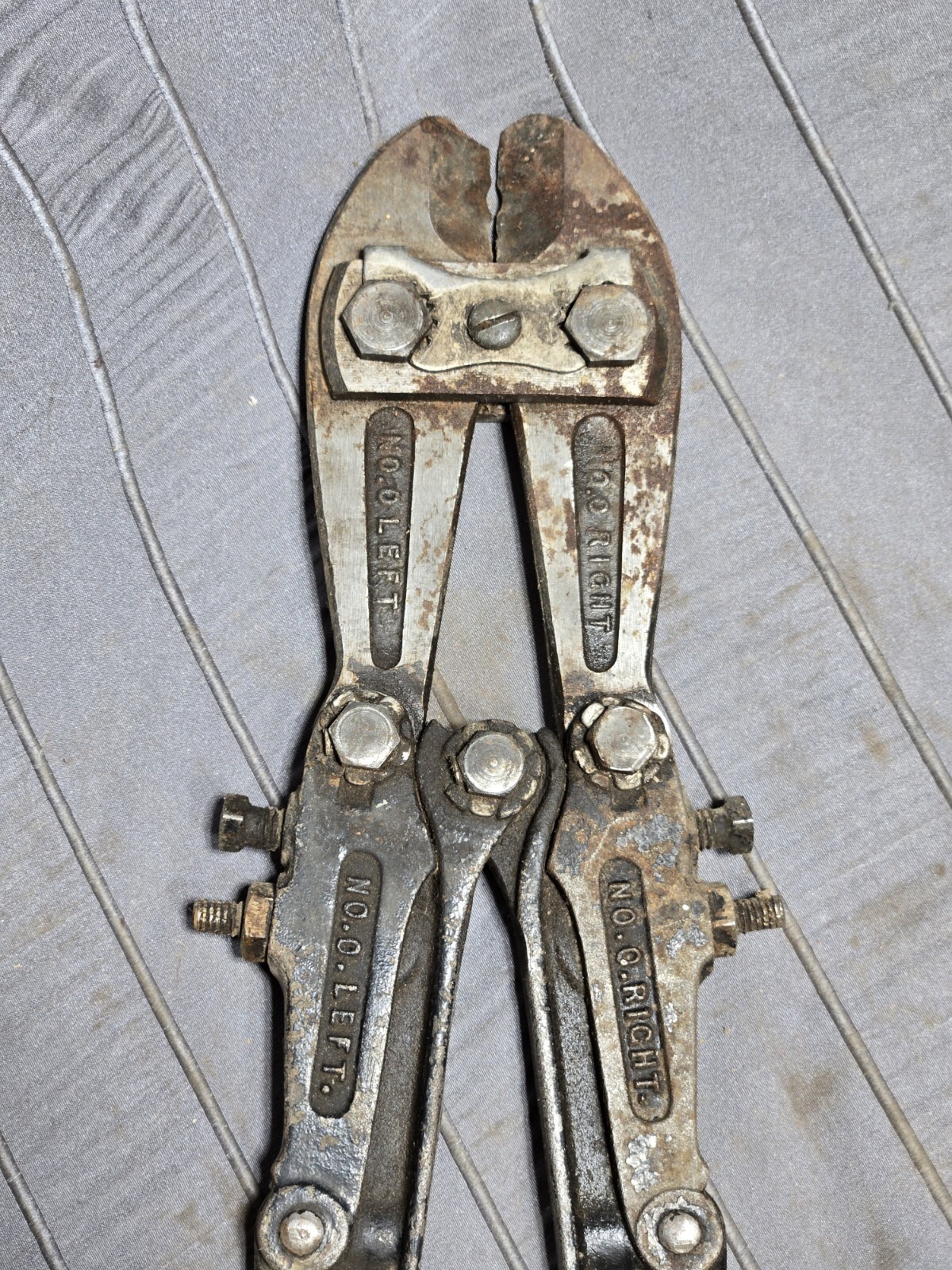 1909 Antique H K Porter, HKP Small Bolt Cutter, Boston, Mass, USA, Old Tool.