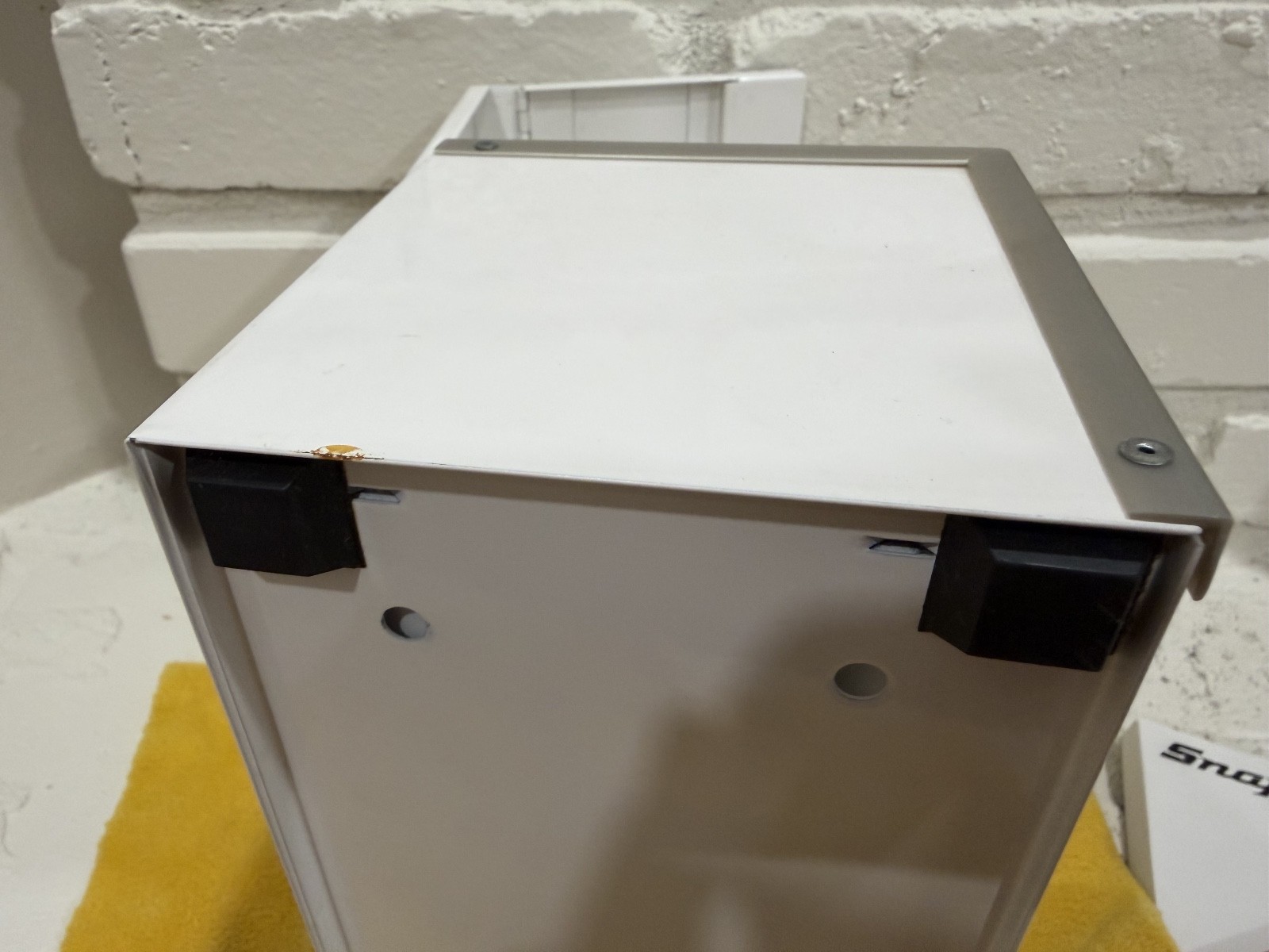 Snapon Tools Micro Mini Tool Box Index Card Holder Top Chest White 1990’s