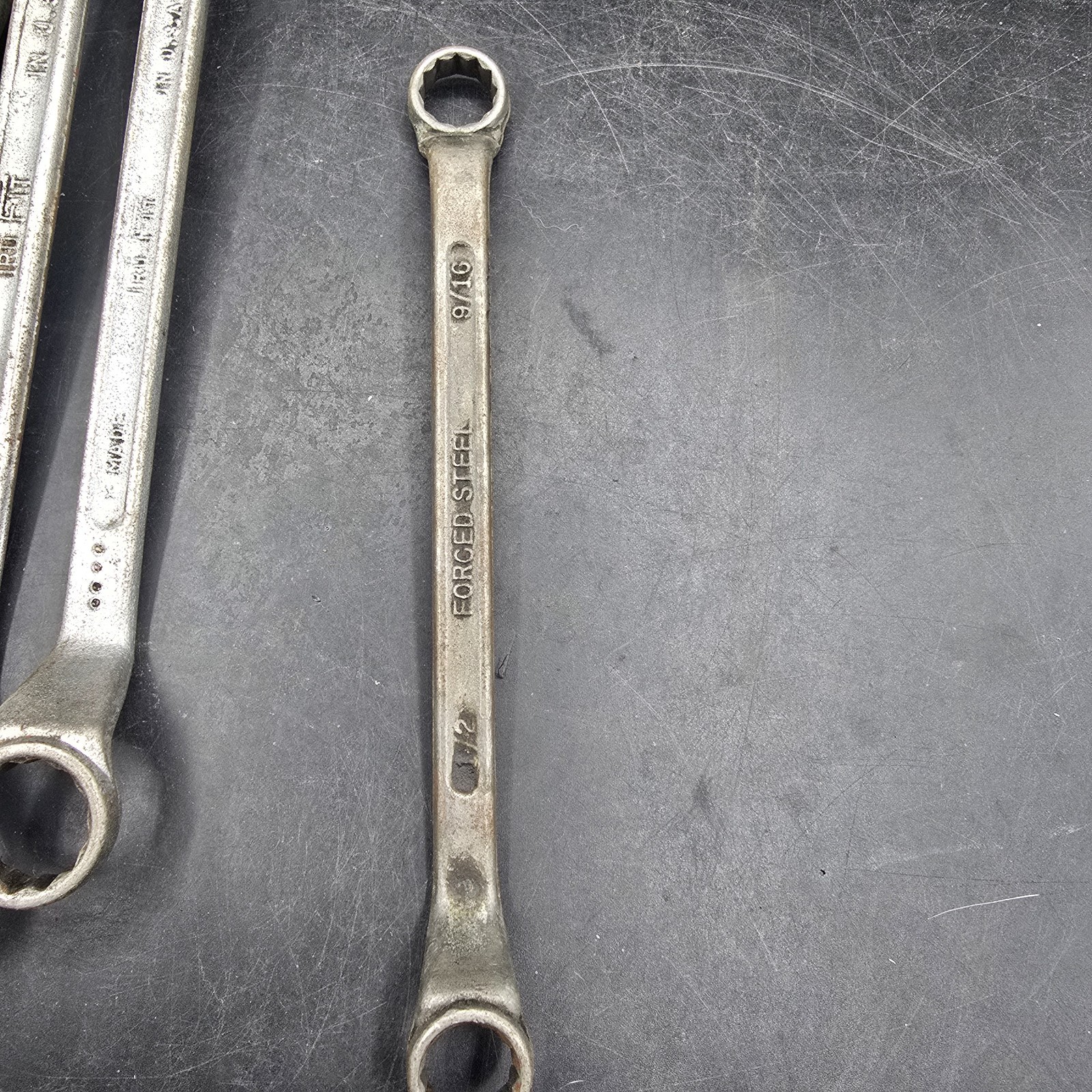 Tru Fit Box Wrench Made In The USA Lot Of 6 Off Set 12 Point