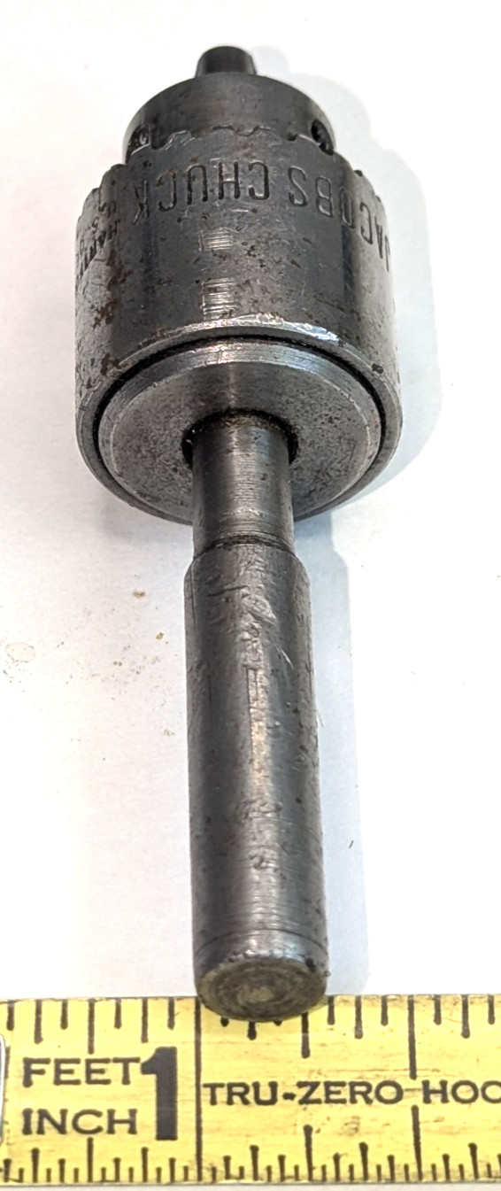 Jacobs No. 0 Drill Chuck 0-5/32″ Made in USA