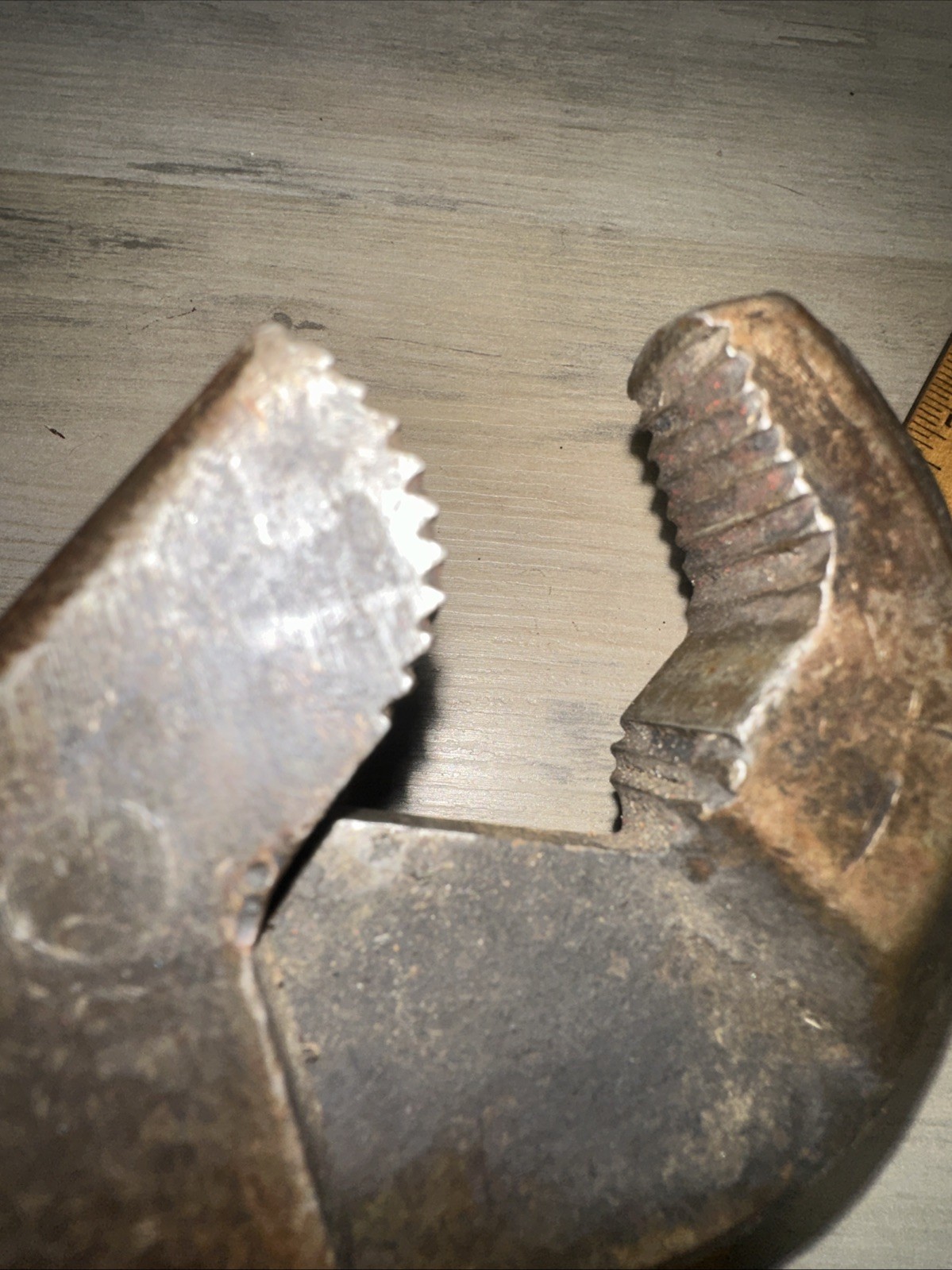 Vintage Heller Bros. Masterench 14”Adjustable Wrench USA Made Pat. 1920s