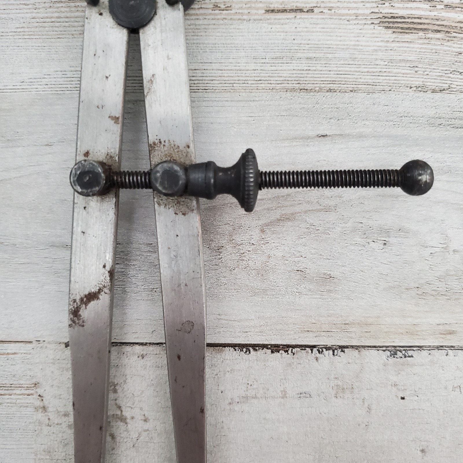 Vintage Unbranded 6” Machinist Flat Leg Caliper Dividers