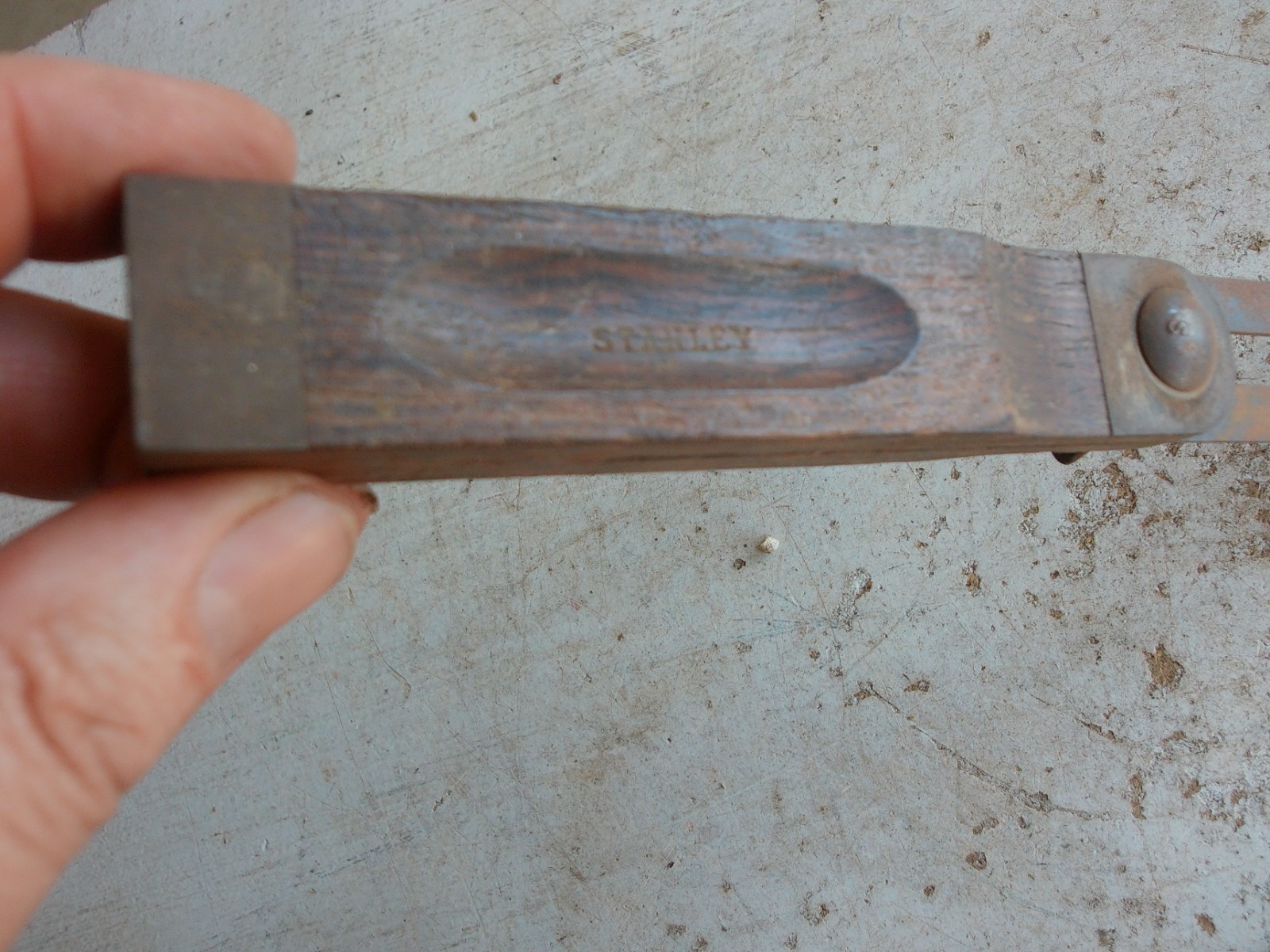 Vintage Pair of Bevel gauge Tools 1 Marked Stanley Lot 26-22-P14