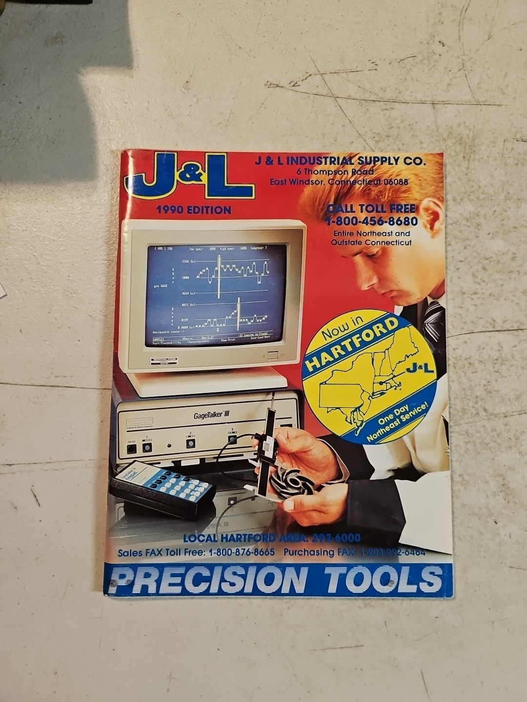 Vintage 1990 J&L Industrial Supply Co Super Savings Catalog Cutting Tools