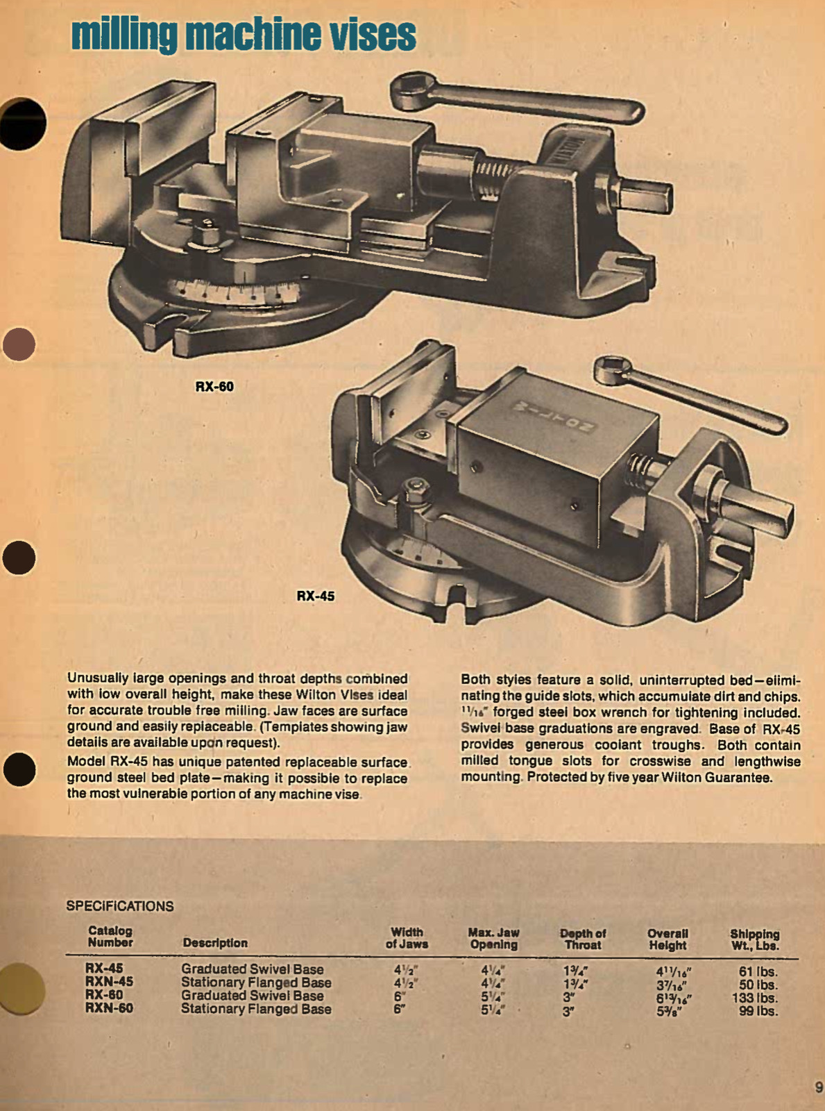 **Digital Scans** PDF ~ Vintage Wilton Vises & Machinery