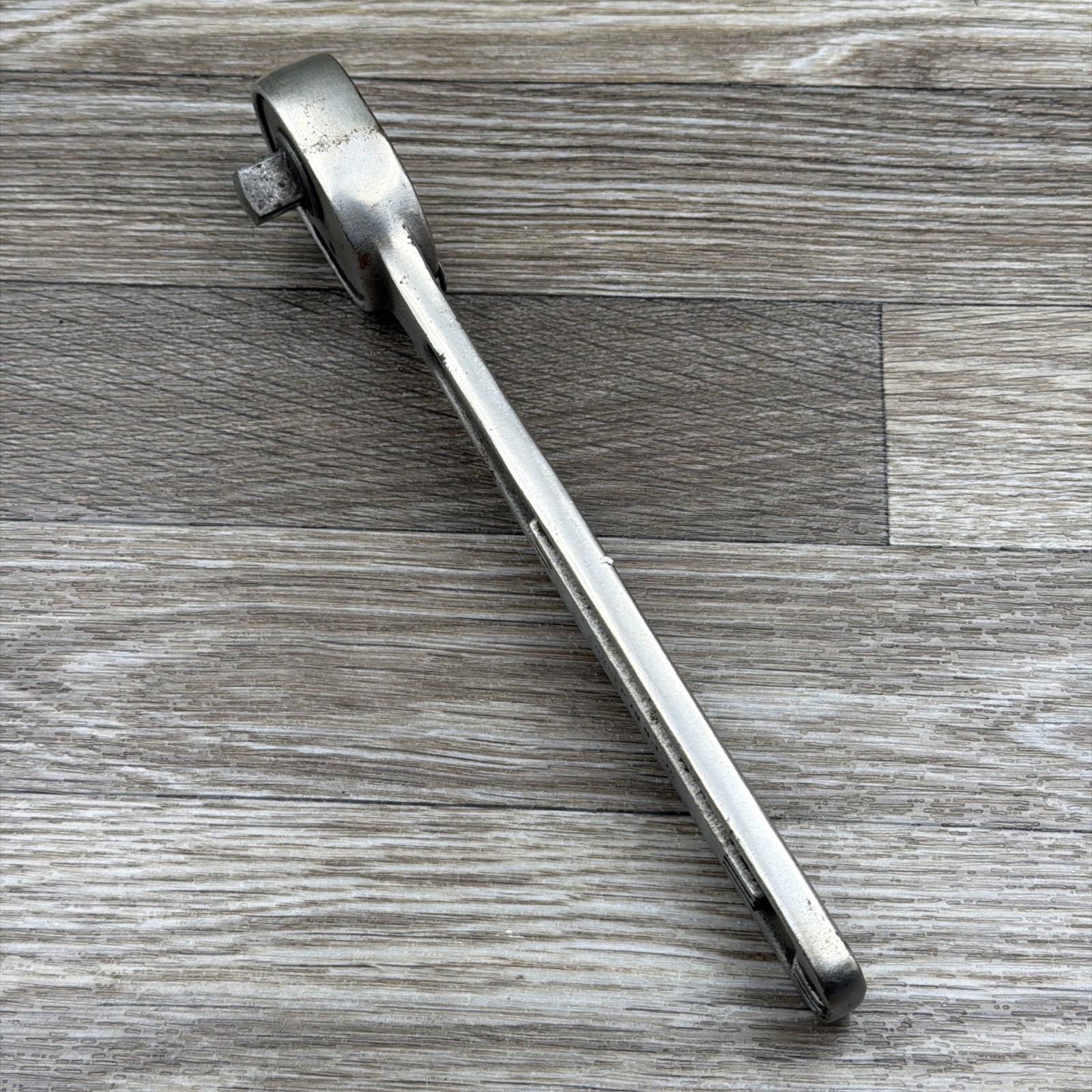 Vintage 1940s Craftsman 1/2” Ratchet Marked “U” USA – RARE Model by Plomb