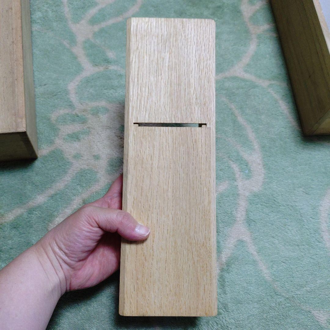 Usui Kengo Pair Kanna Japanese Hand Plane 70mm Meiju Juichi with Box