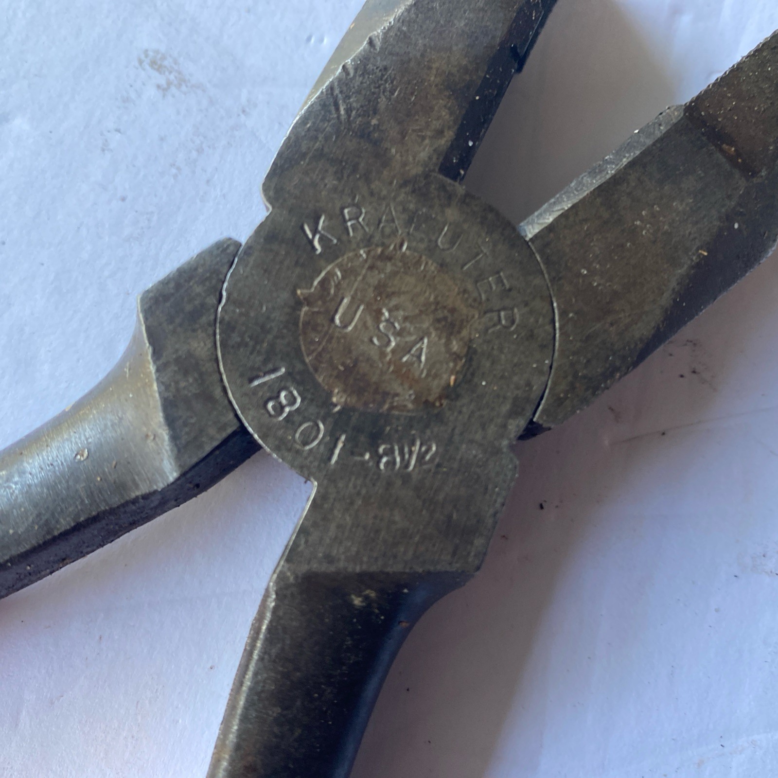 Vintage USA & W Germany Mechanics Hand Tool Lot-Wiss T&B Crimp Kraeuter Pliers