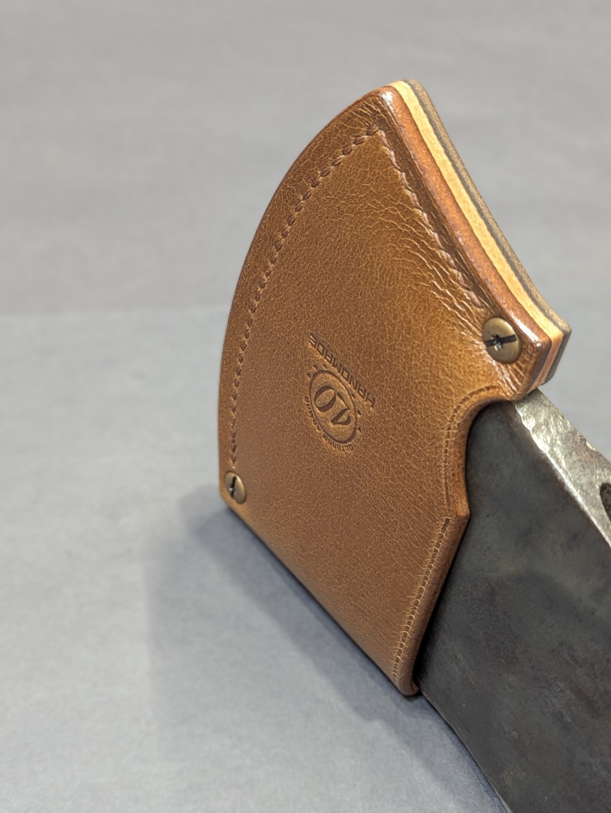 Keen Kutter Connecticut Pattern Axe Handmade Leather Axe Mask “Only” Read Desc.