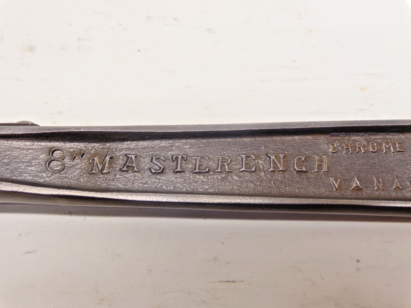 Vintage Heller Bros. Masterench 8”Adjustable Wrench USA Made