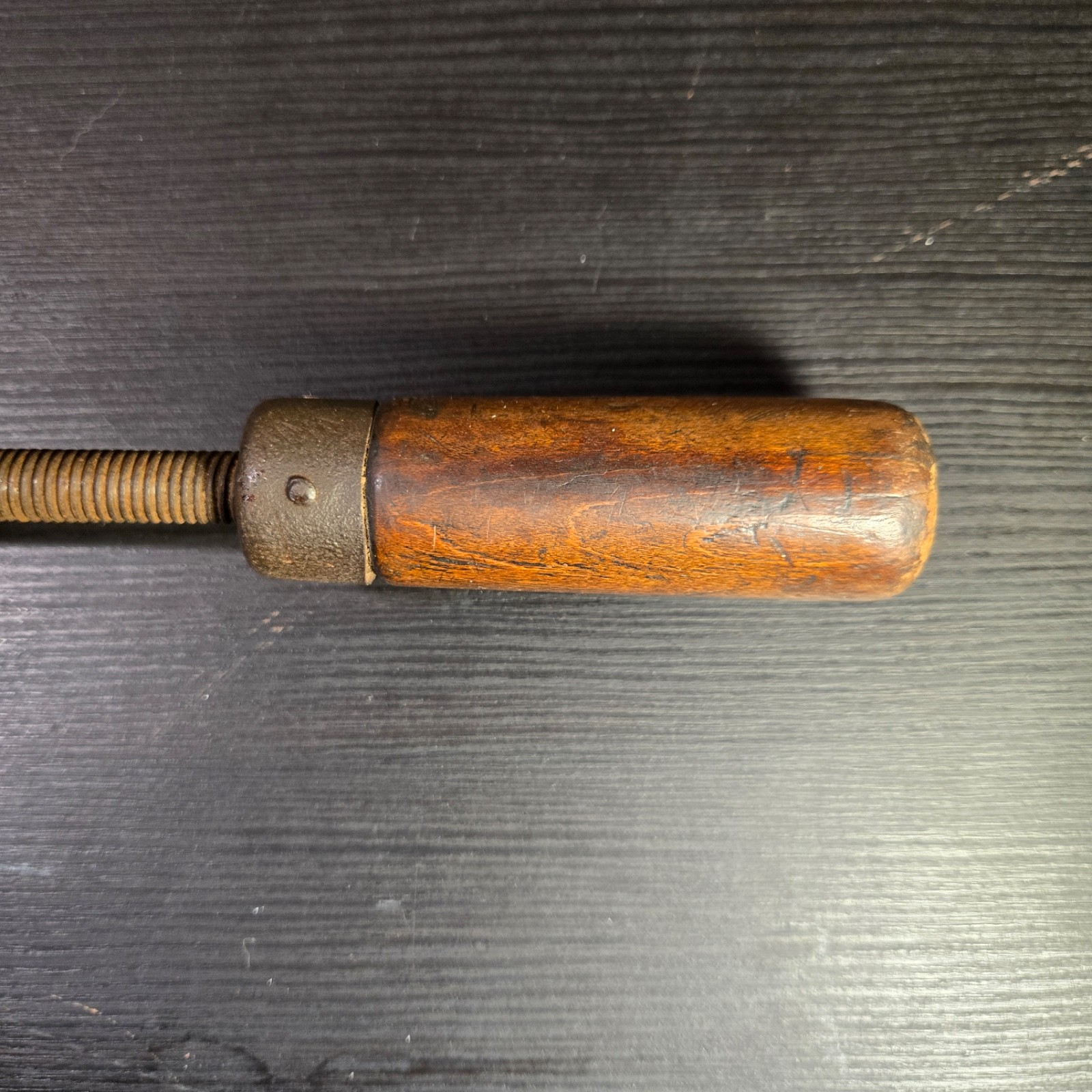 Jorgensen Adjustable Clamp Co. Wood Hand Screw Clamp Lot 12″ No.2 & 16″ No.4 USA