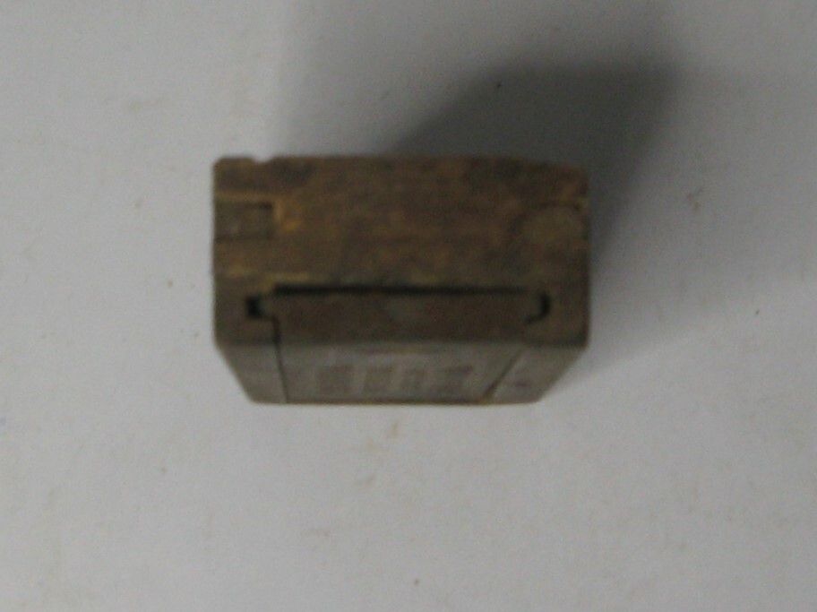Vintage S.W. Card Man’fg Co. taps, die & screw plates original wood Dovetail Box