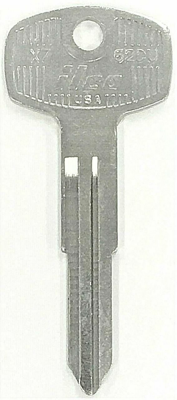 1 Key for Datsun Subaru Various Models Automotive Key Blank X7 62DU