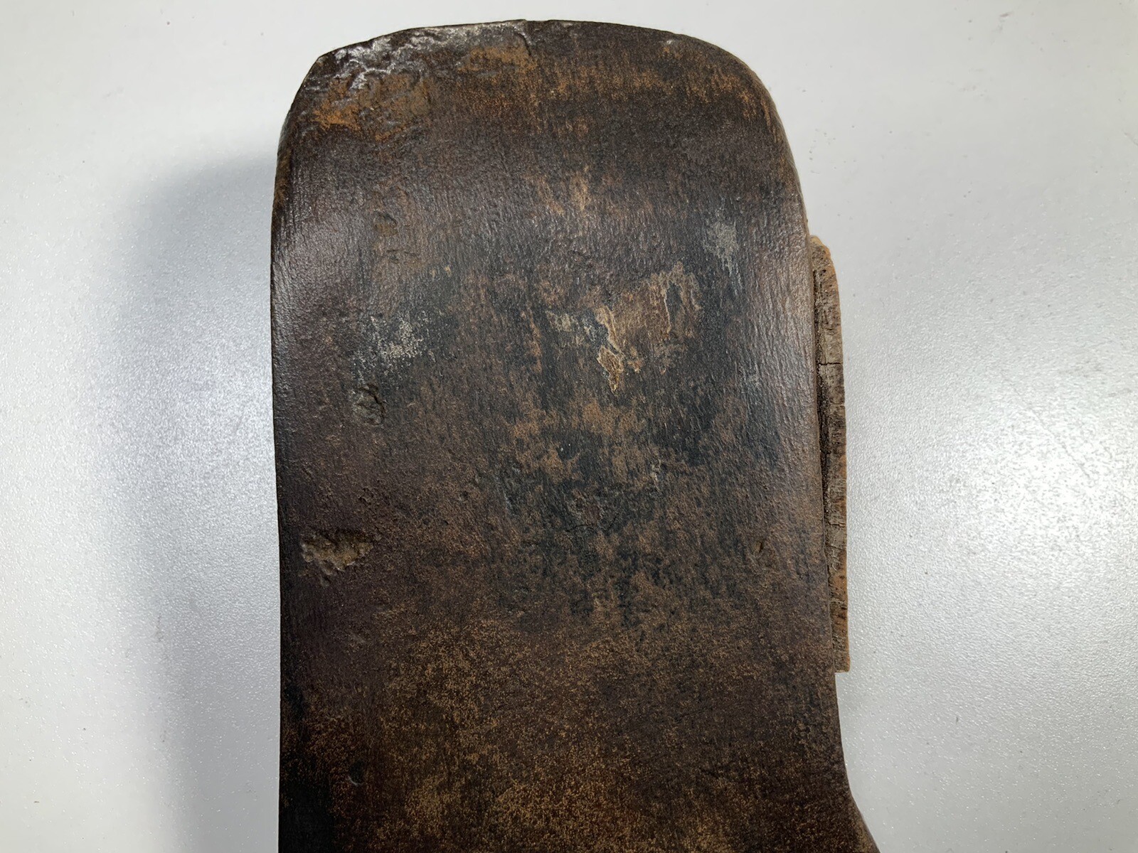 Vintage single bit axe head 3 1/2 pounds marked M for Mann 8”X 4 1/2″