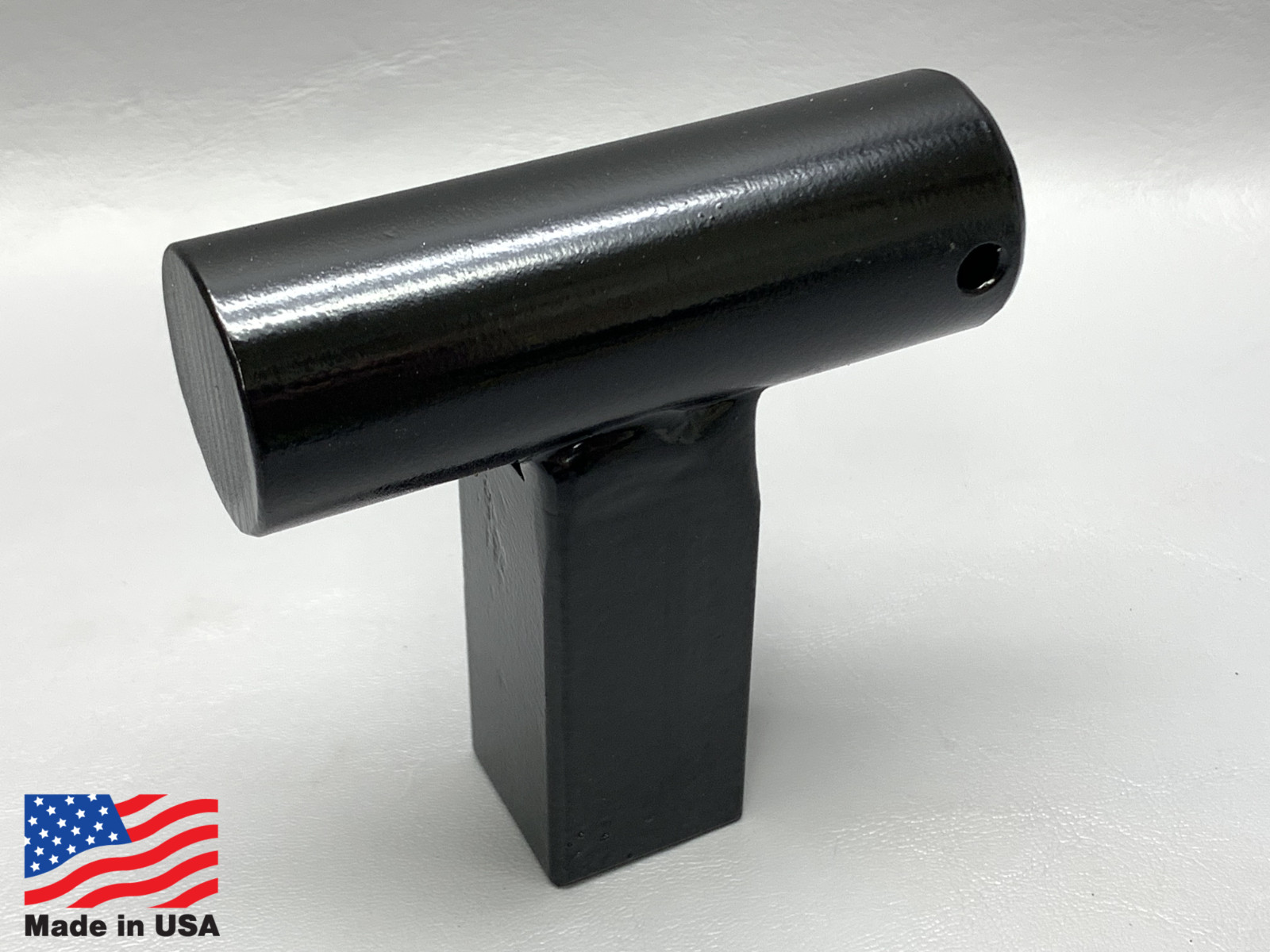 1” Hardy Shank 1” Diameter Bottom Fuller Blacksmith Anvil or Vise Painted Black