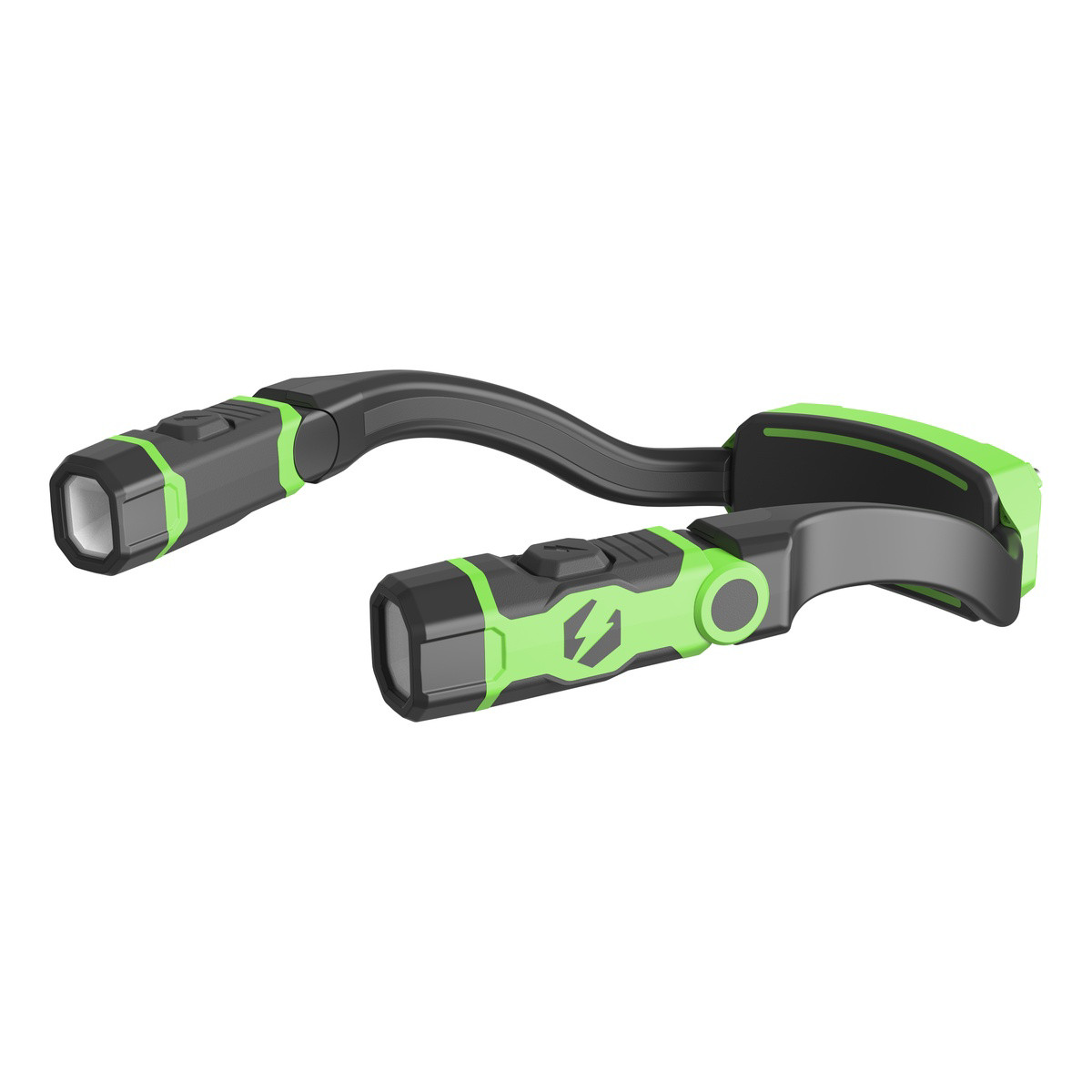 E-Z Red ANYWEAR Rechargeable 350 Lumens Dimmable Neck Light – Green 35RNL-G