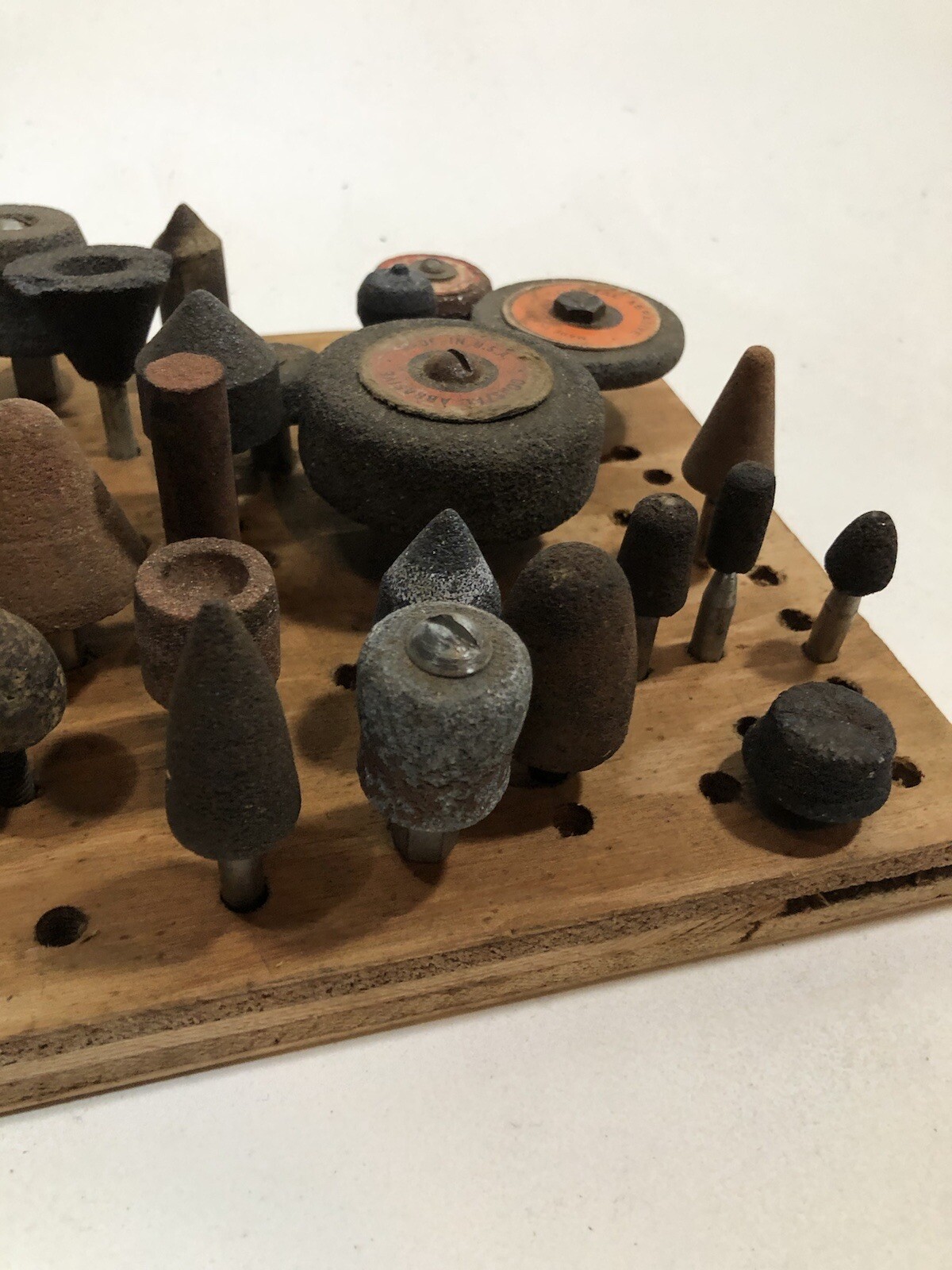 Lot Of 34 Vintage Grinding Stones – Fuller, Coastal Abrasive
