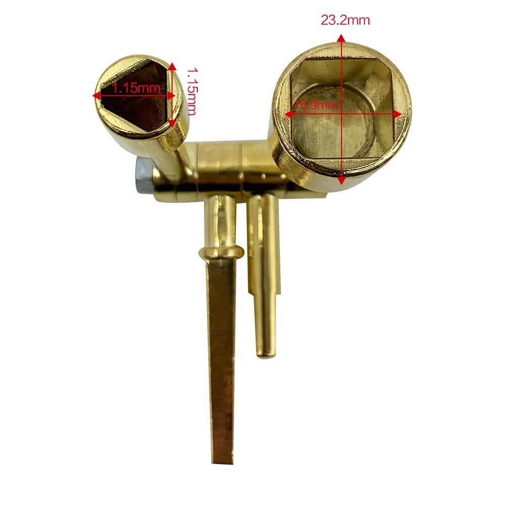 Multifunctional Elevator Key Tools Universal Control Cabinet Train Door Key Fold