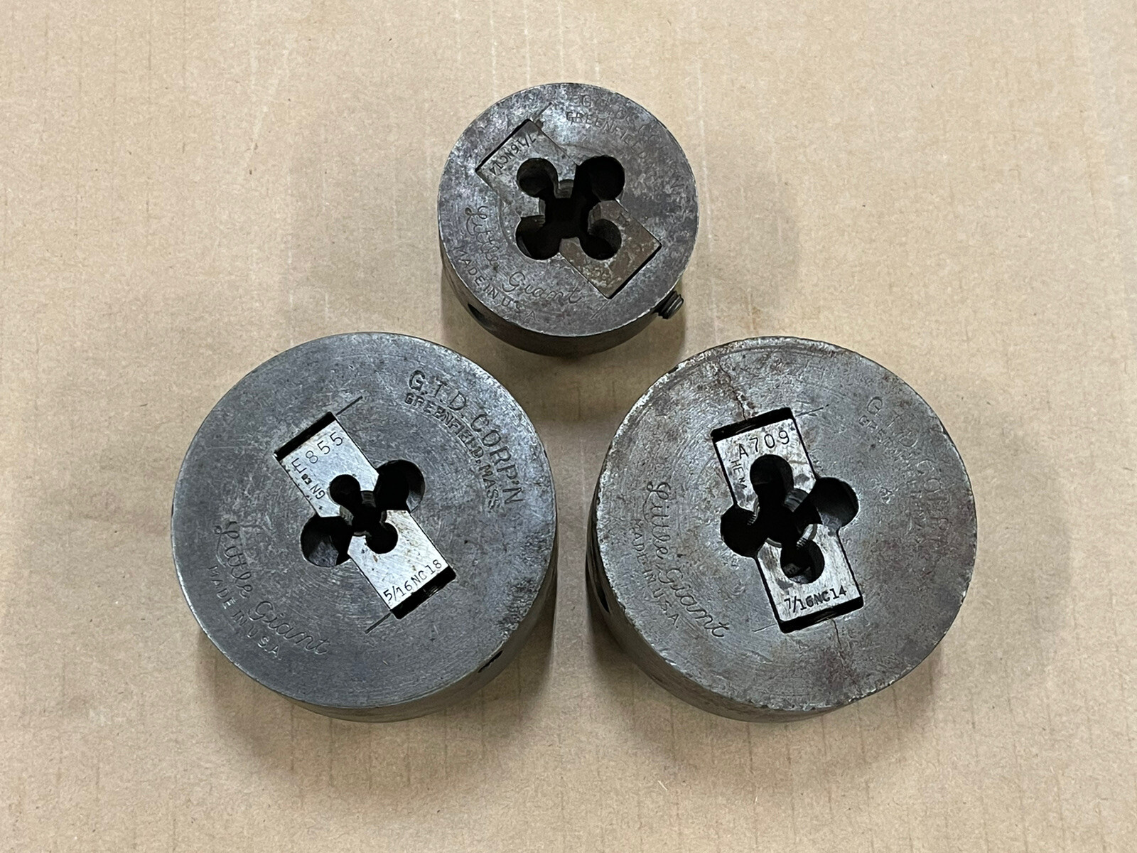 Little Giant Greenfield Collets and Dies